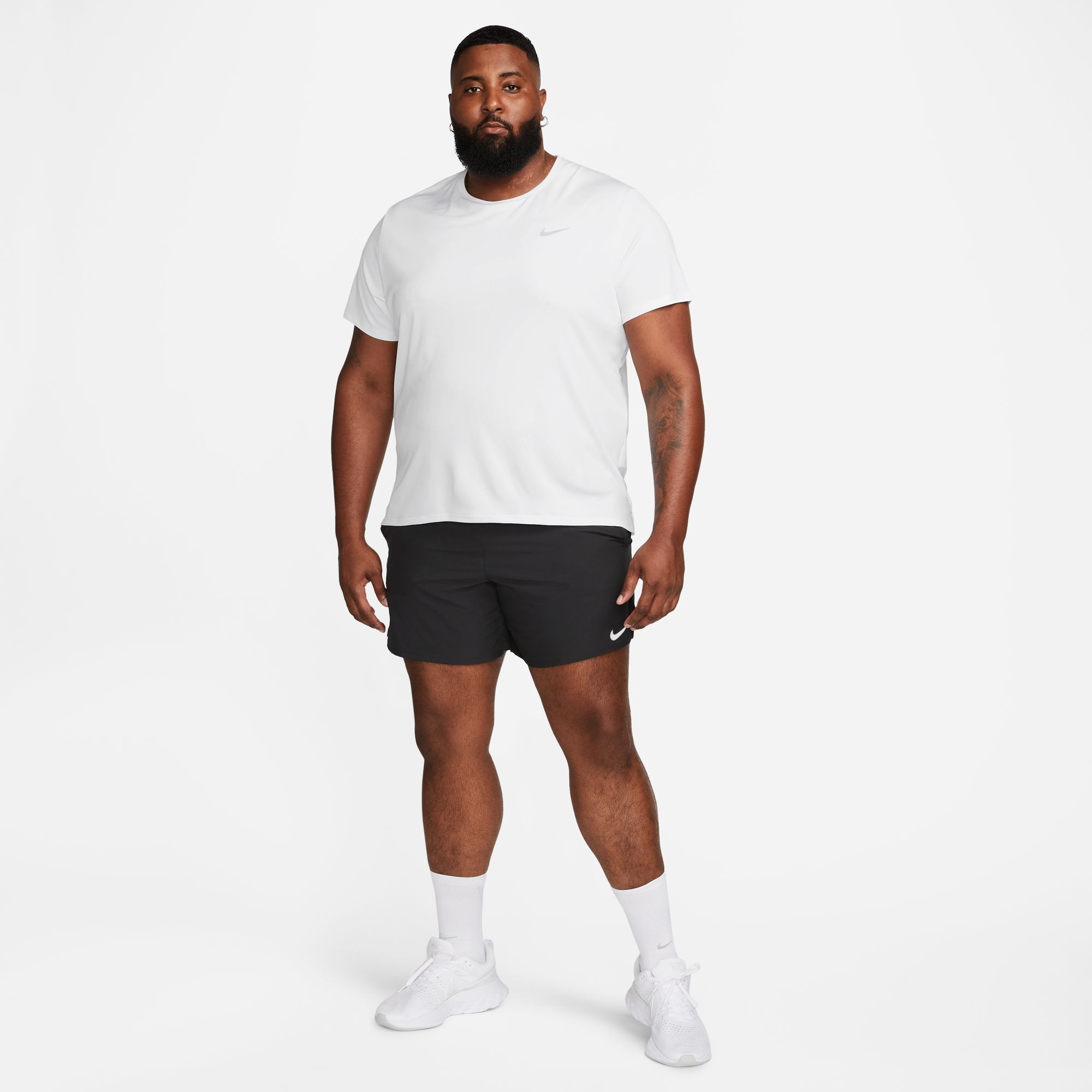 Nike Polera Miler, BLANCO, hi-res
