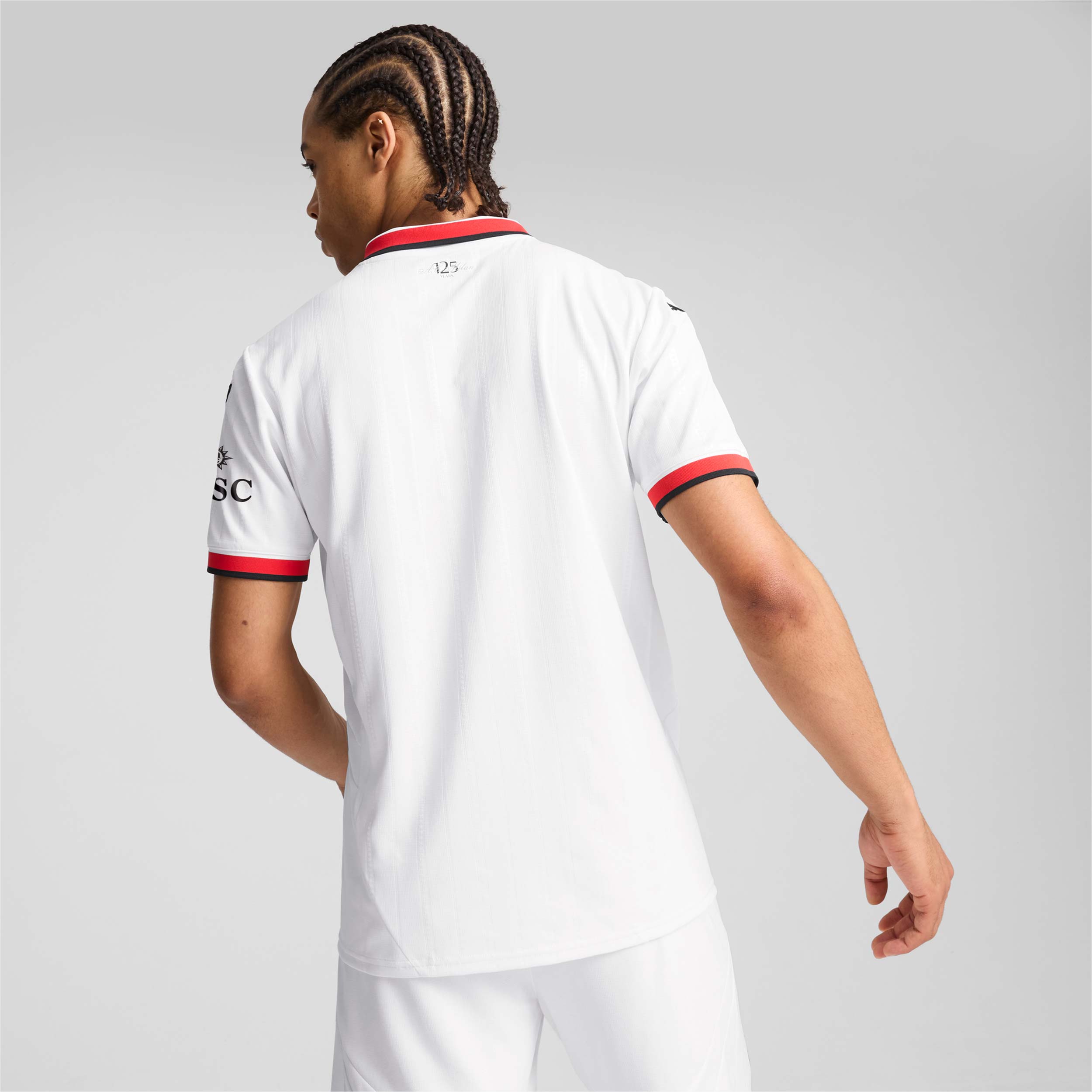 Puma Camiseta Visitante Réplica Ac Milan 24/25, BLANCO, hi-res