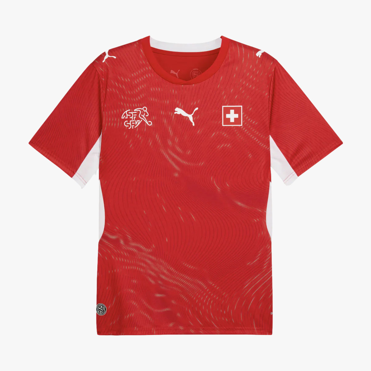 Puma Camiseta Suiza 2026 Local, ROJO, hi-res