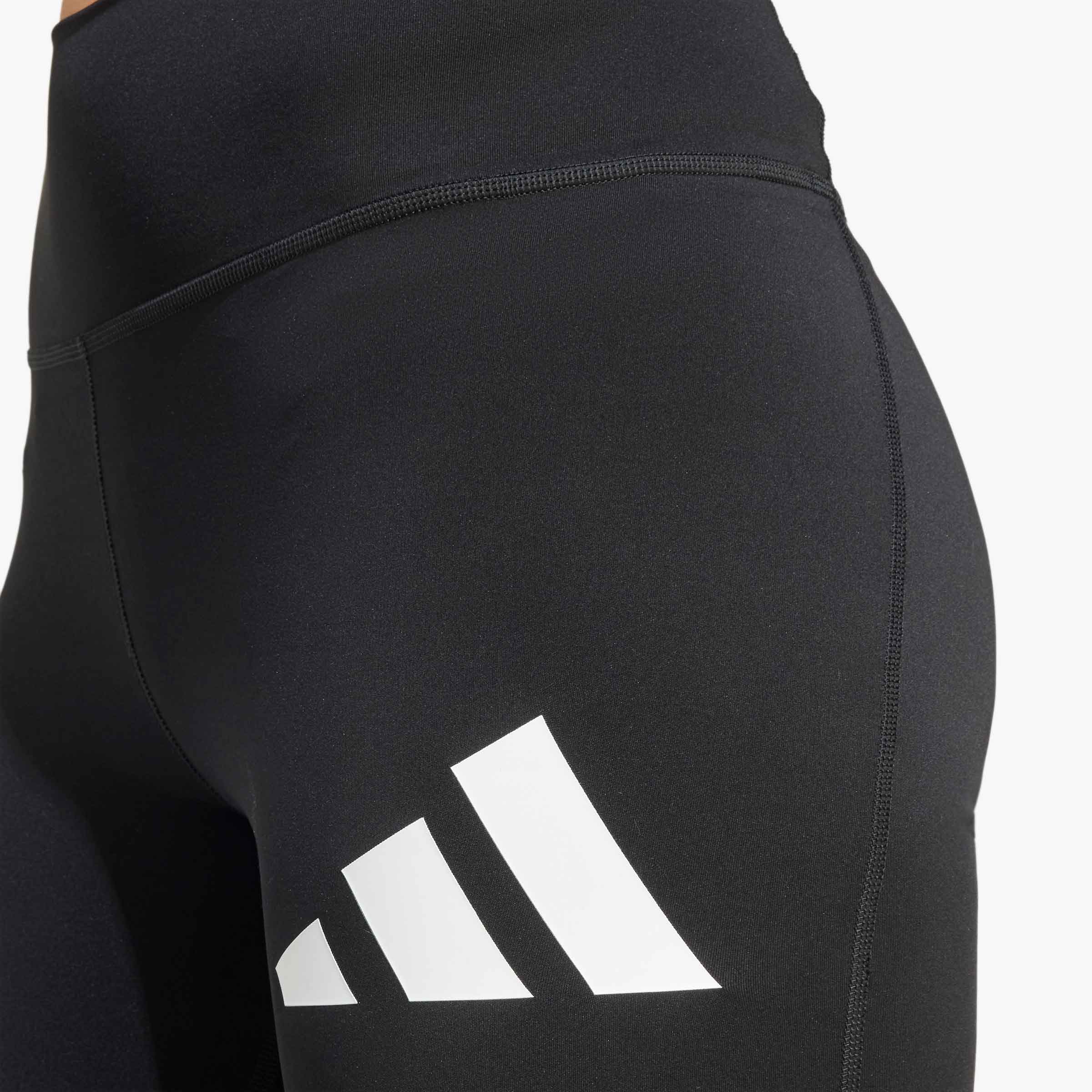 adidas Calzas Train Essentials Logo Grande, NEGRO, hi-res