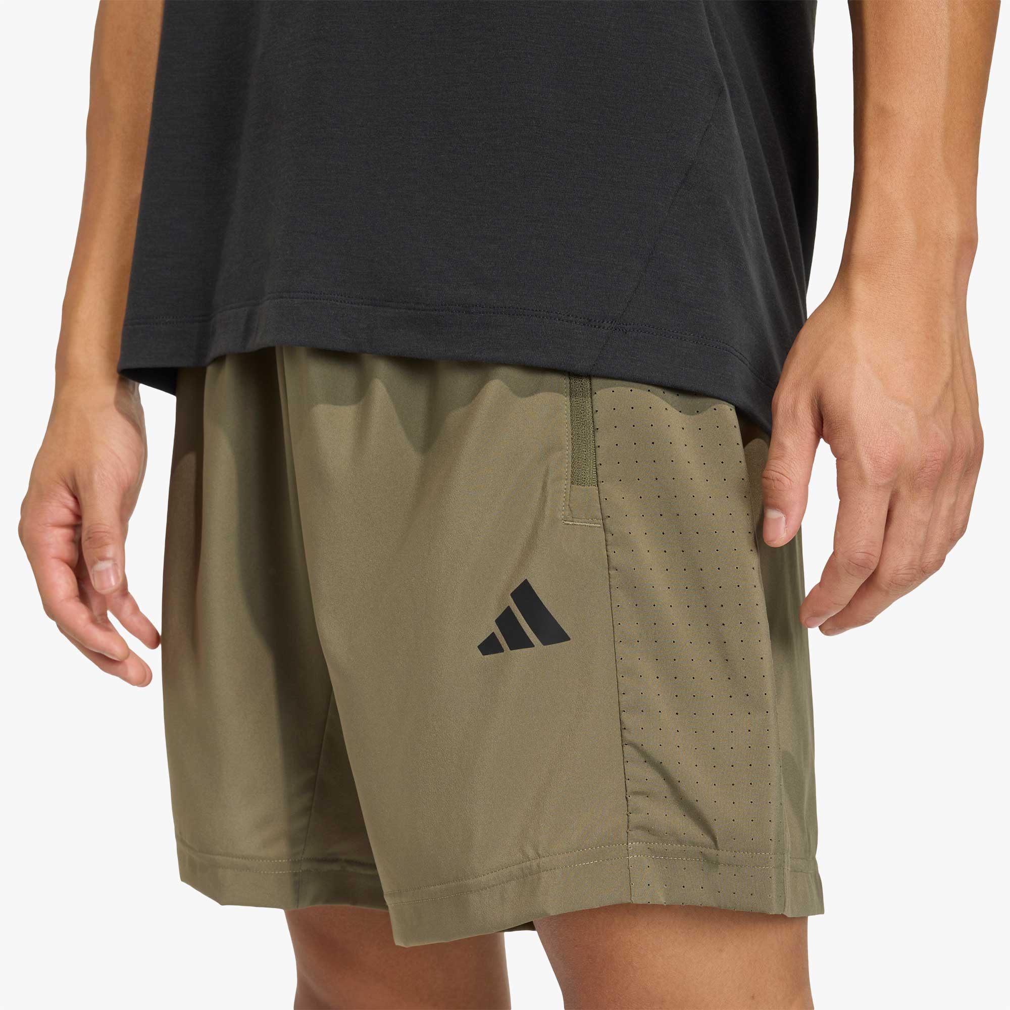 adidas Shorts Basicos Workout Essentials, VERDE, hi-res