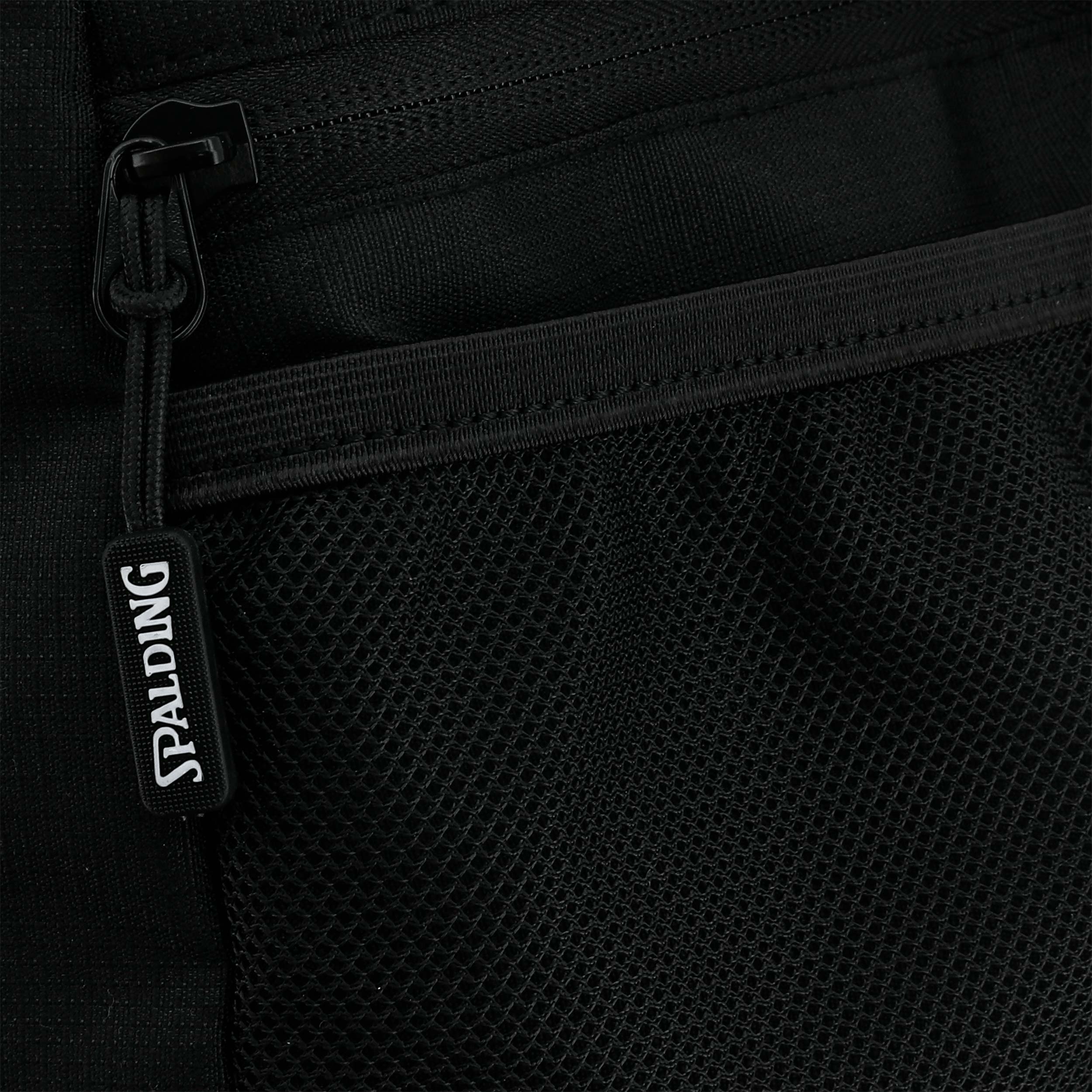 Spalding Bolso Logo Mediano 30 L, NEGRO, hi-res