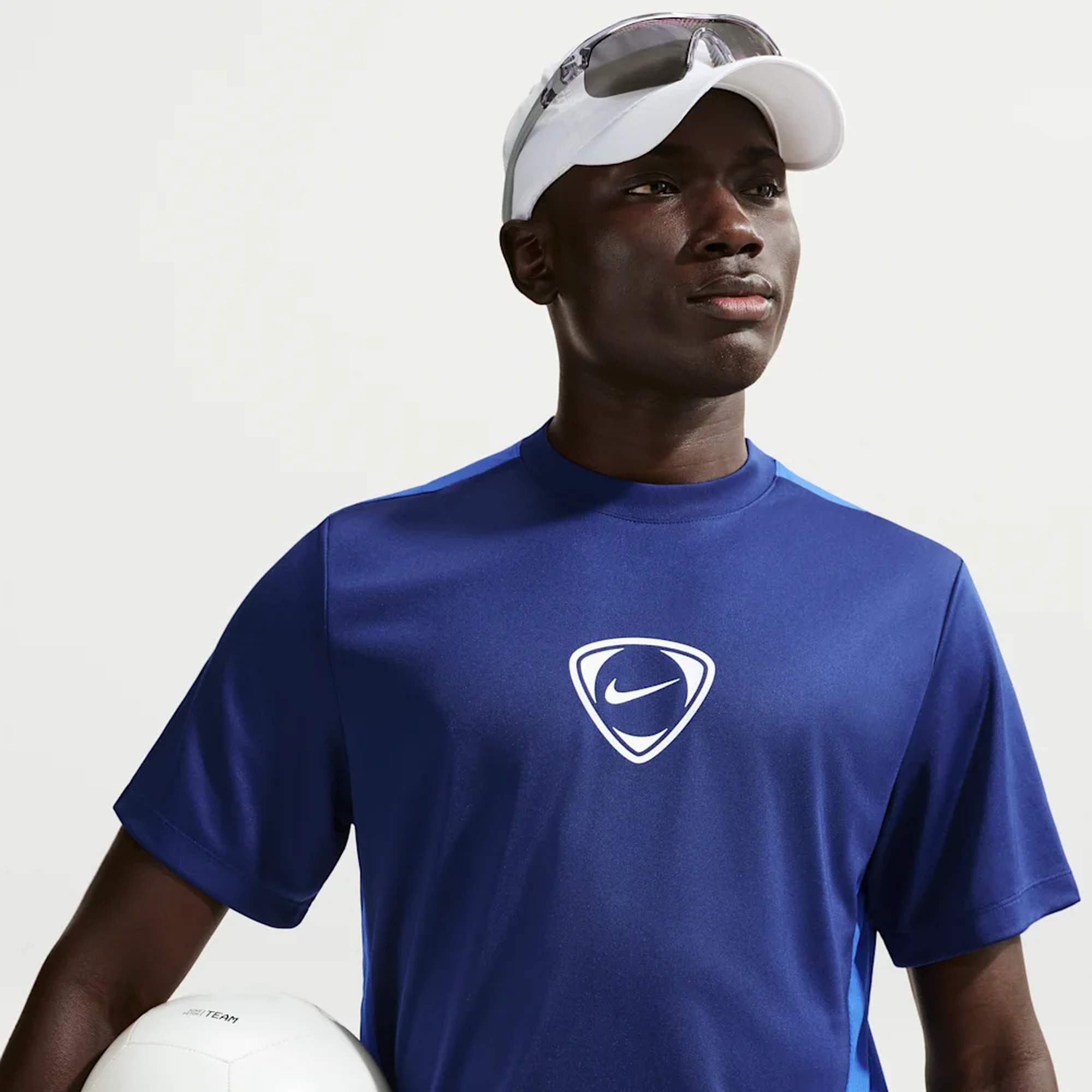 Nike Polera Academy+, AZUL, hi-res