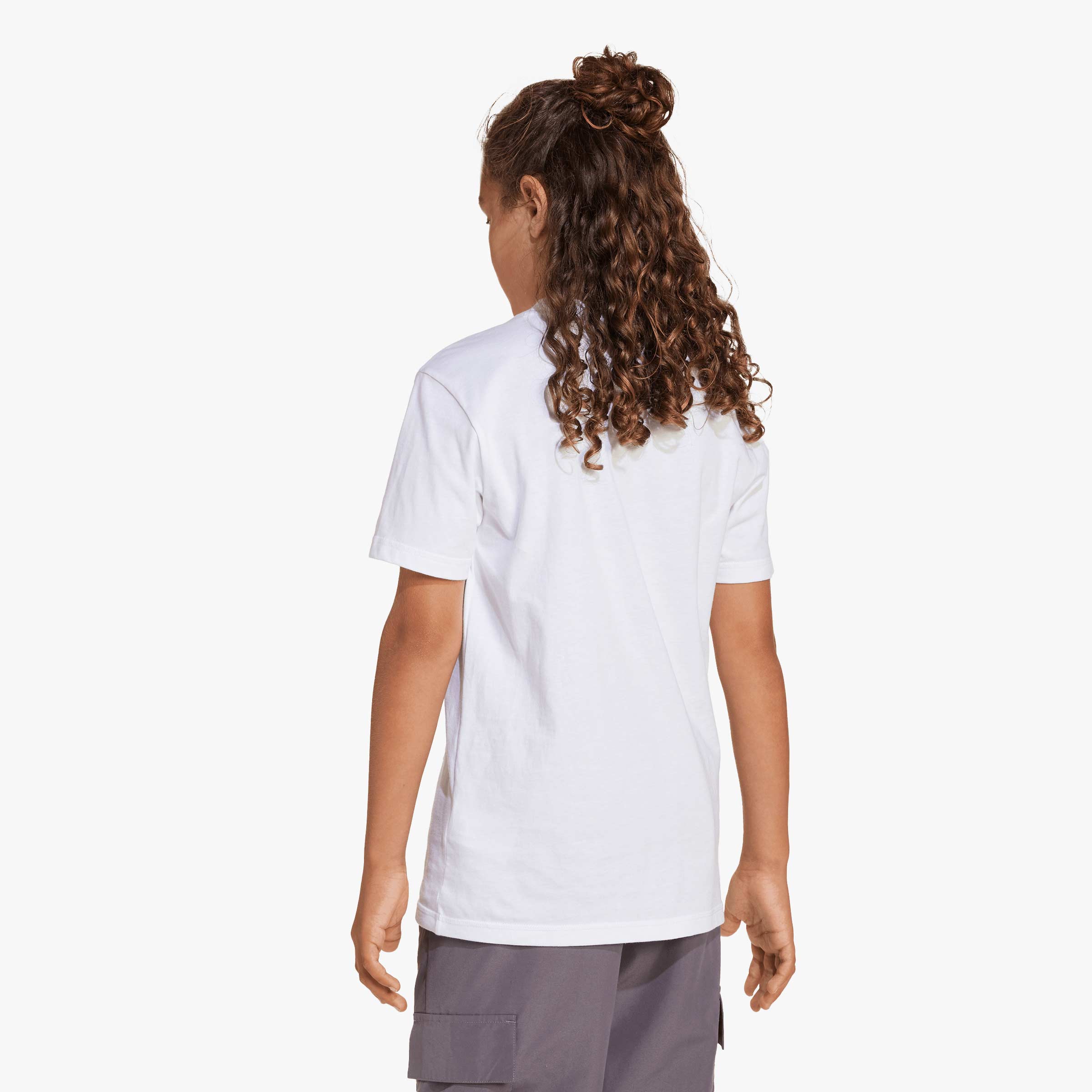 adidas Polera Essentials Adolescentes, BLANCO, hi-res