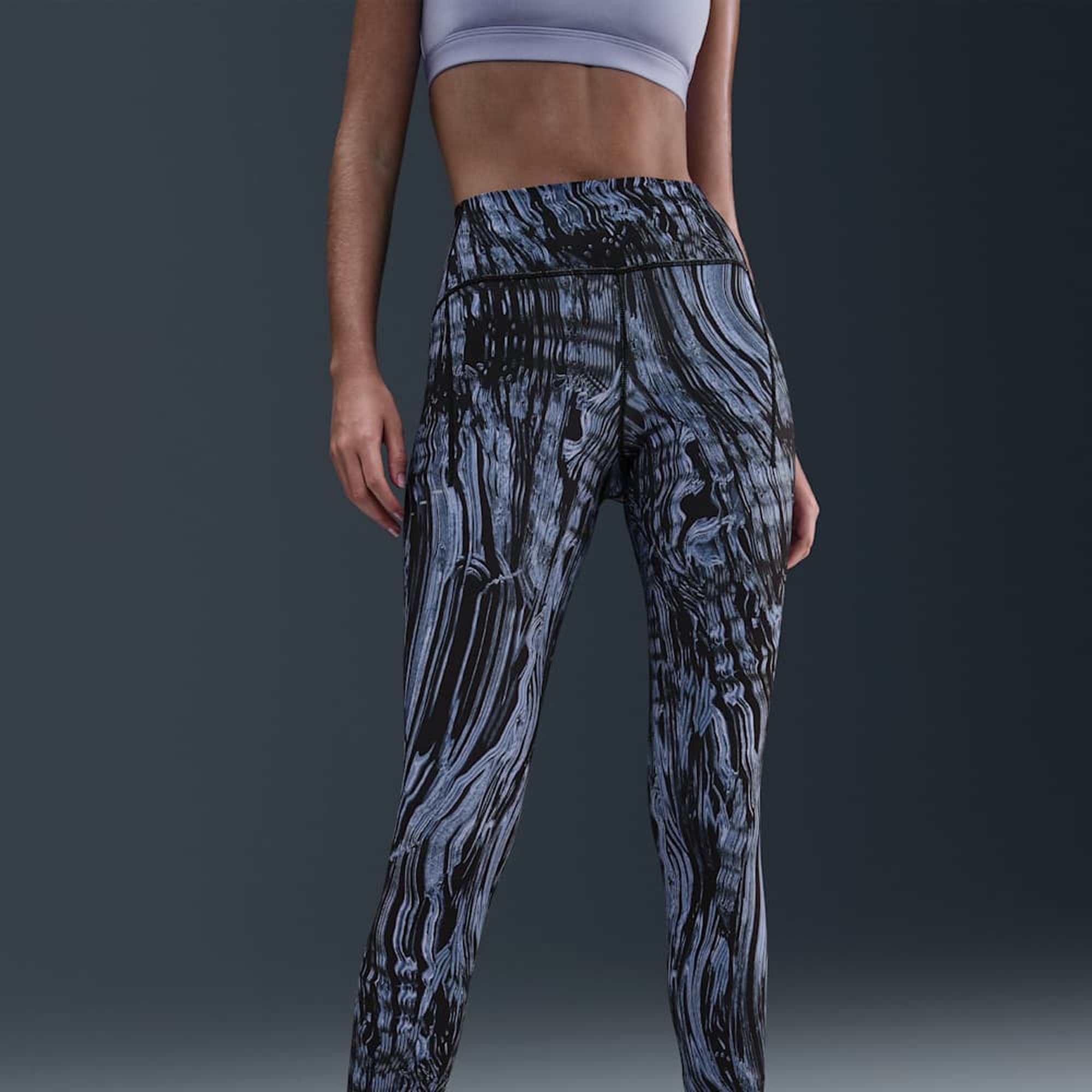 Nike Calzas Swift, AZUL, hi-res