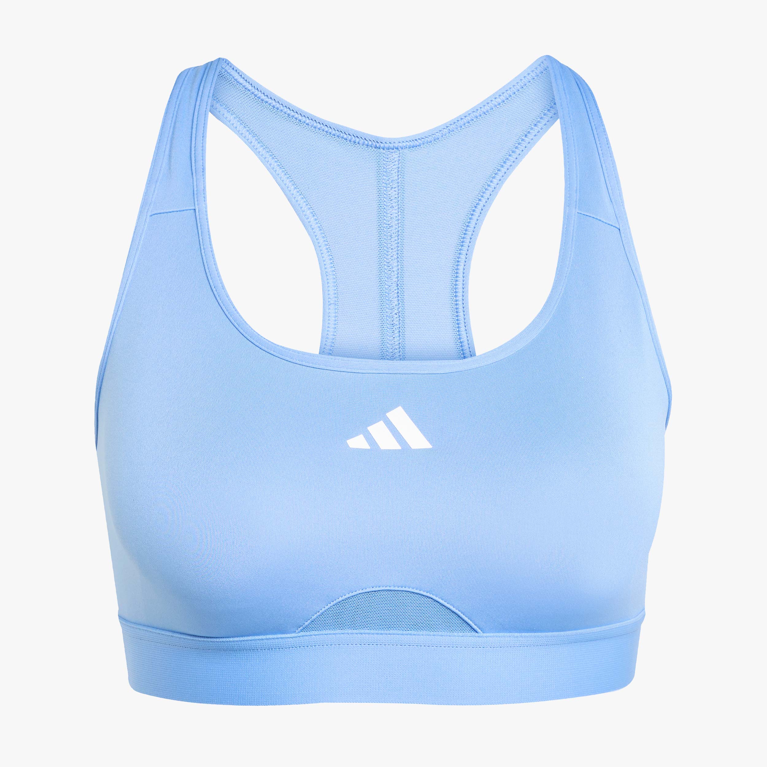 adidas Top Deportivo de Entrenamiento Powerreact, AZUL, hi-res
