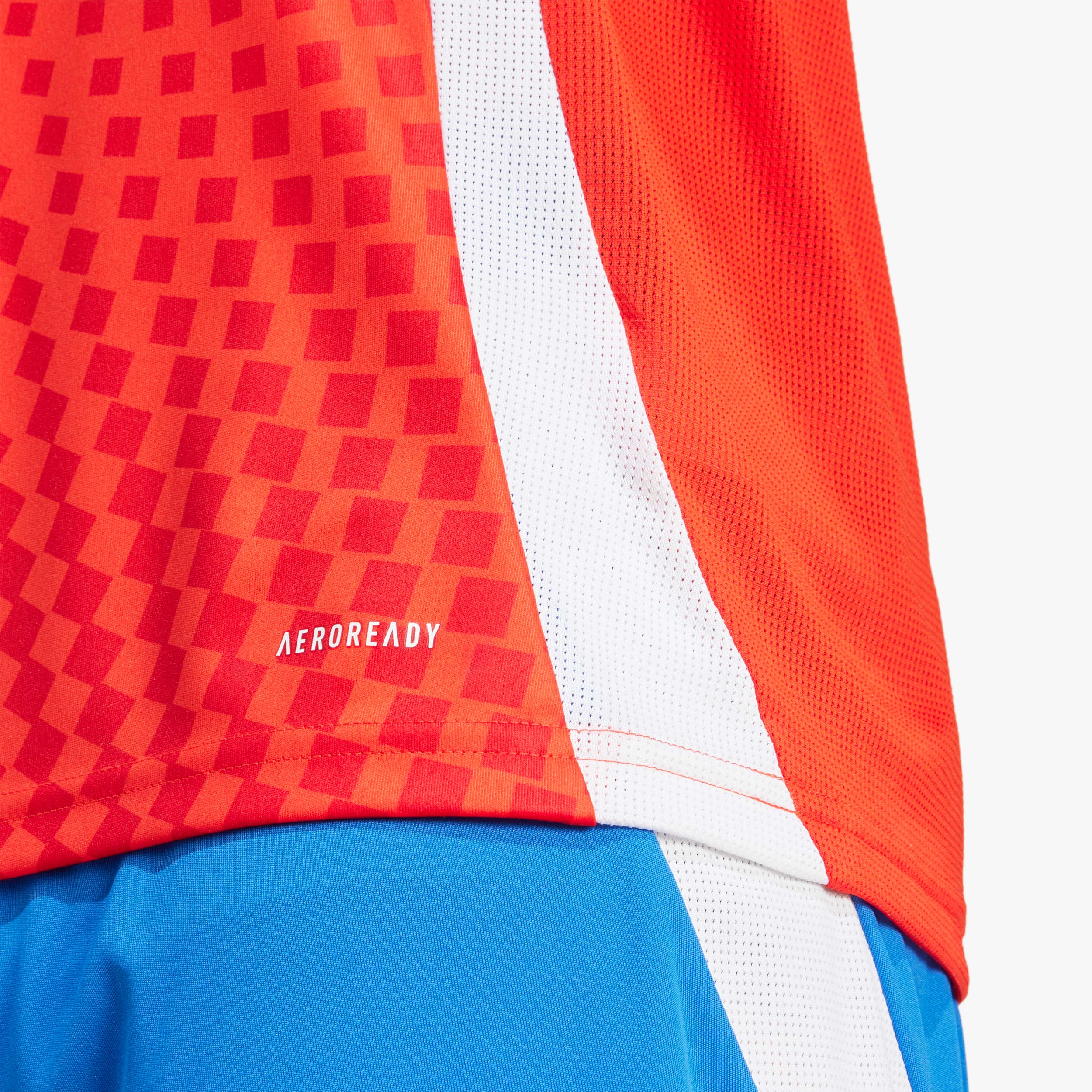 adidas Camiseta Chile Local 2024, ROJO, hi-res