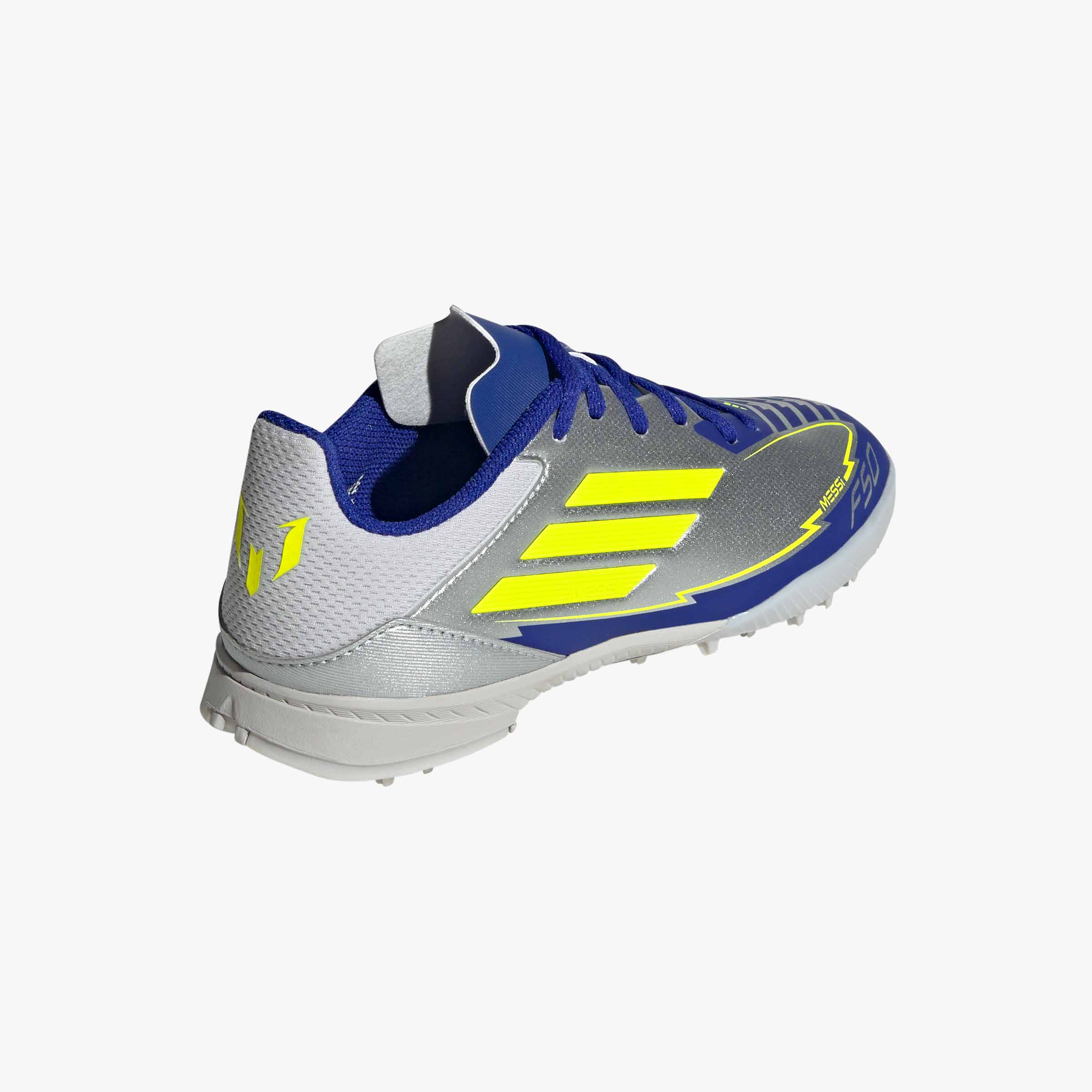adidas Zapatillas F50 League Messi Pasto sint&eacute;tico Ni&ntilde;os, AZUL, hi-res