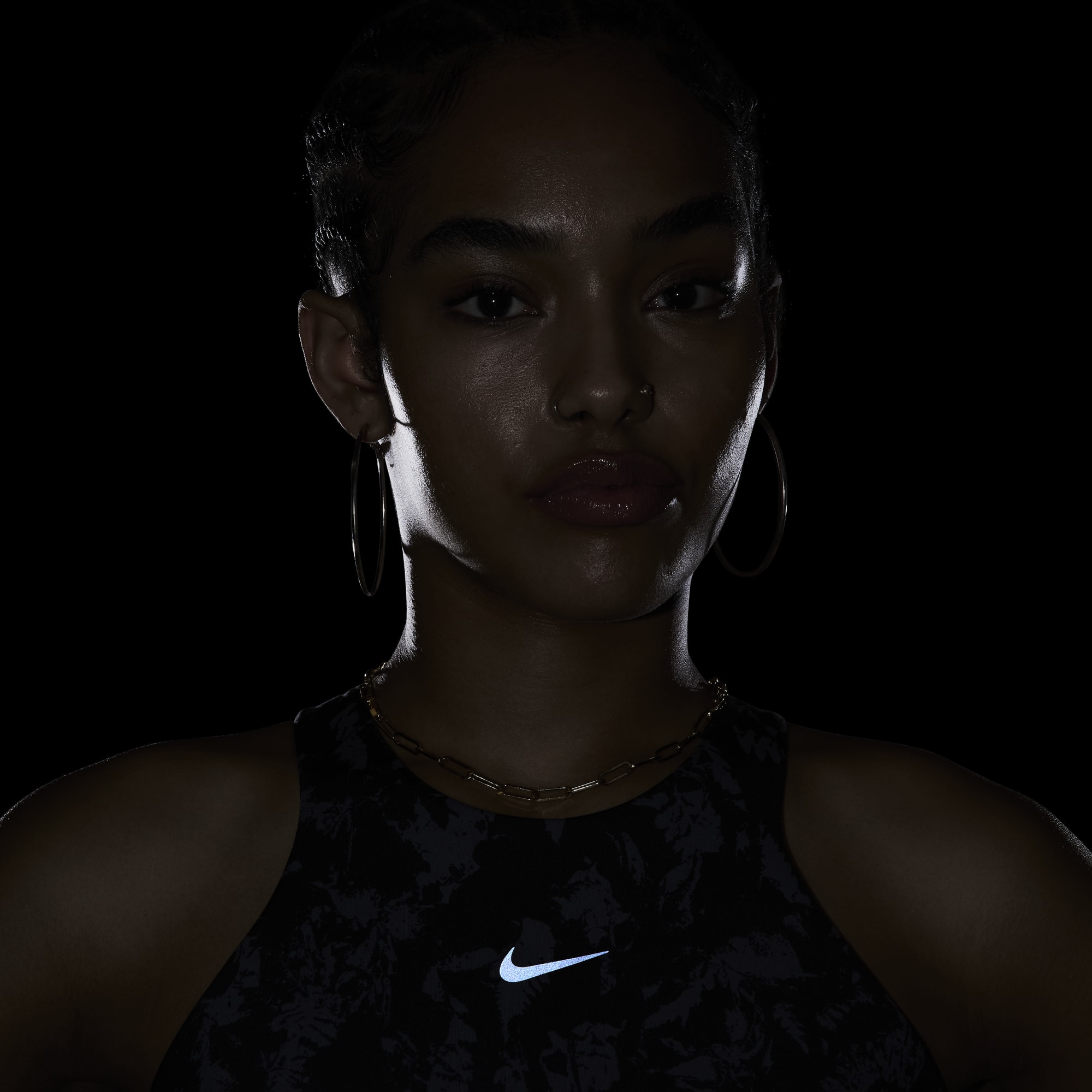 Nike Top Deportivo One Strappy Back, NEGRO, hi-res