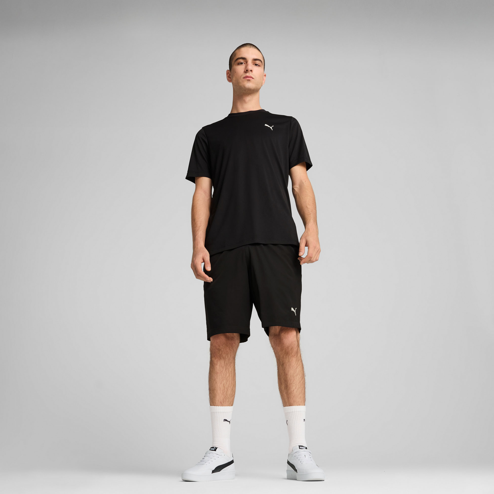 Puma Shorts Essentials 9 Woven, NEGRO, hi-res