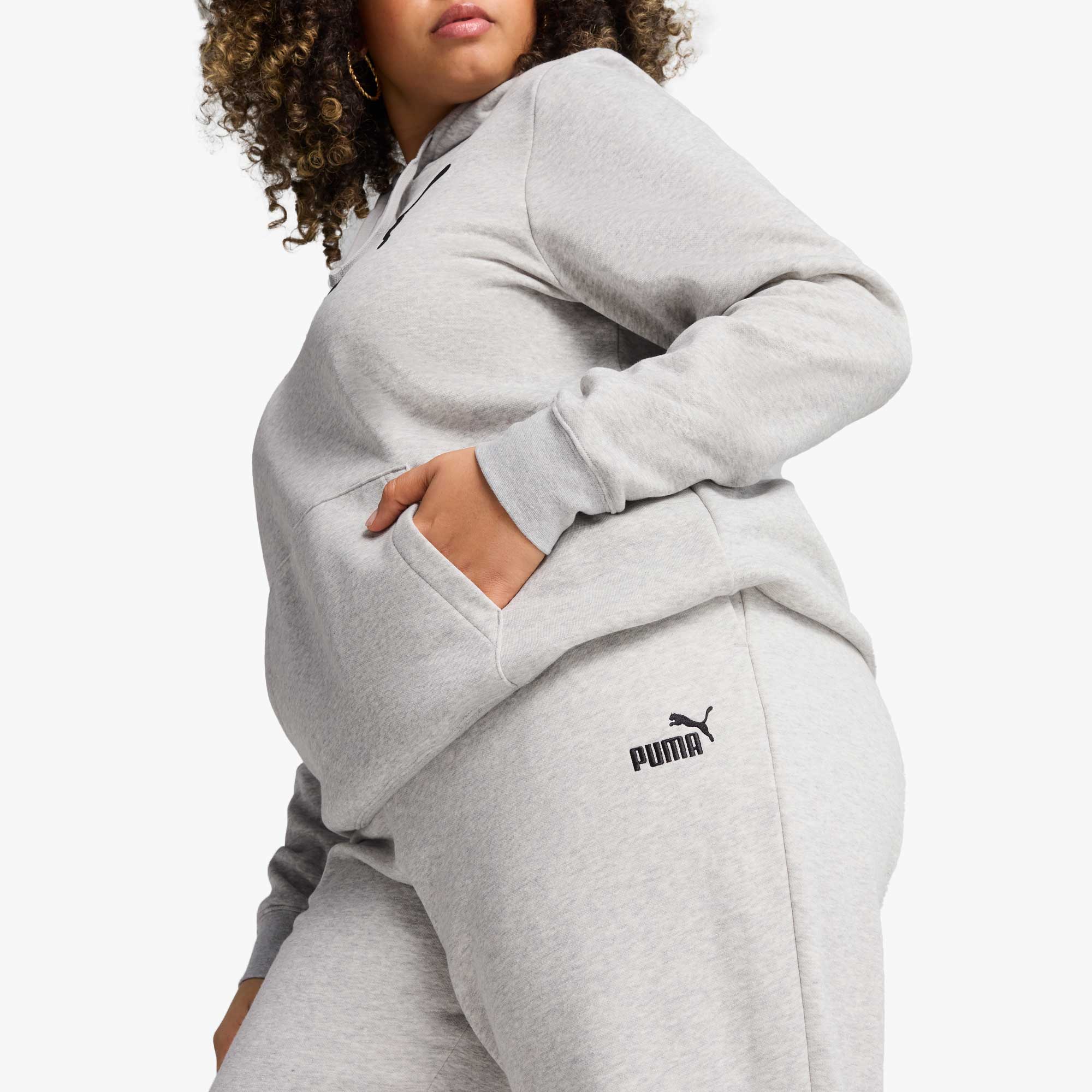 Puma Pantal&oacute;n Essentials Small No. 1 Logo, GRIS, hi-res