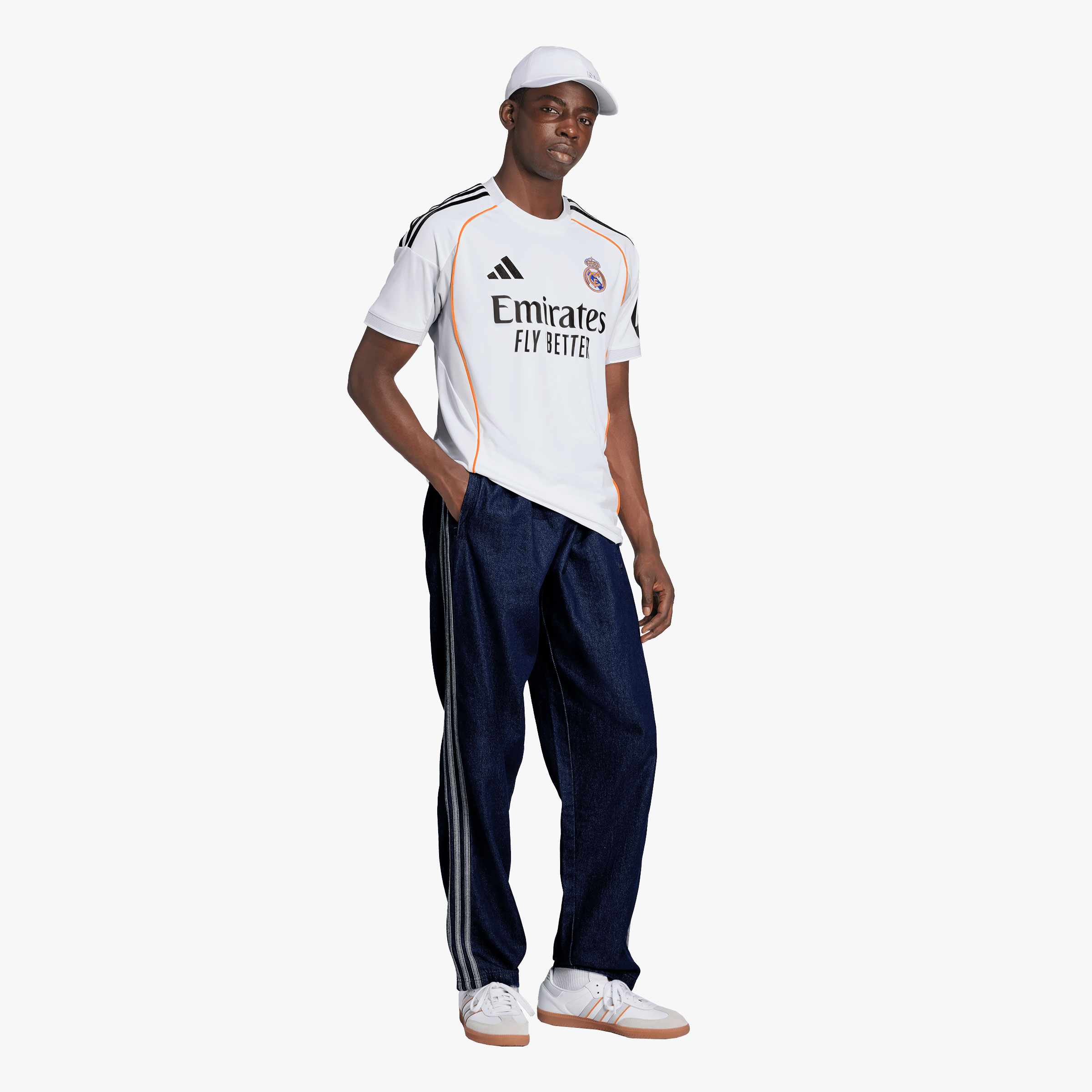 adidas Camiseta Local Real Madrid 25/26, BLANCO, hi-res