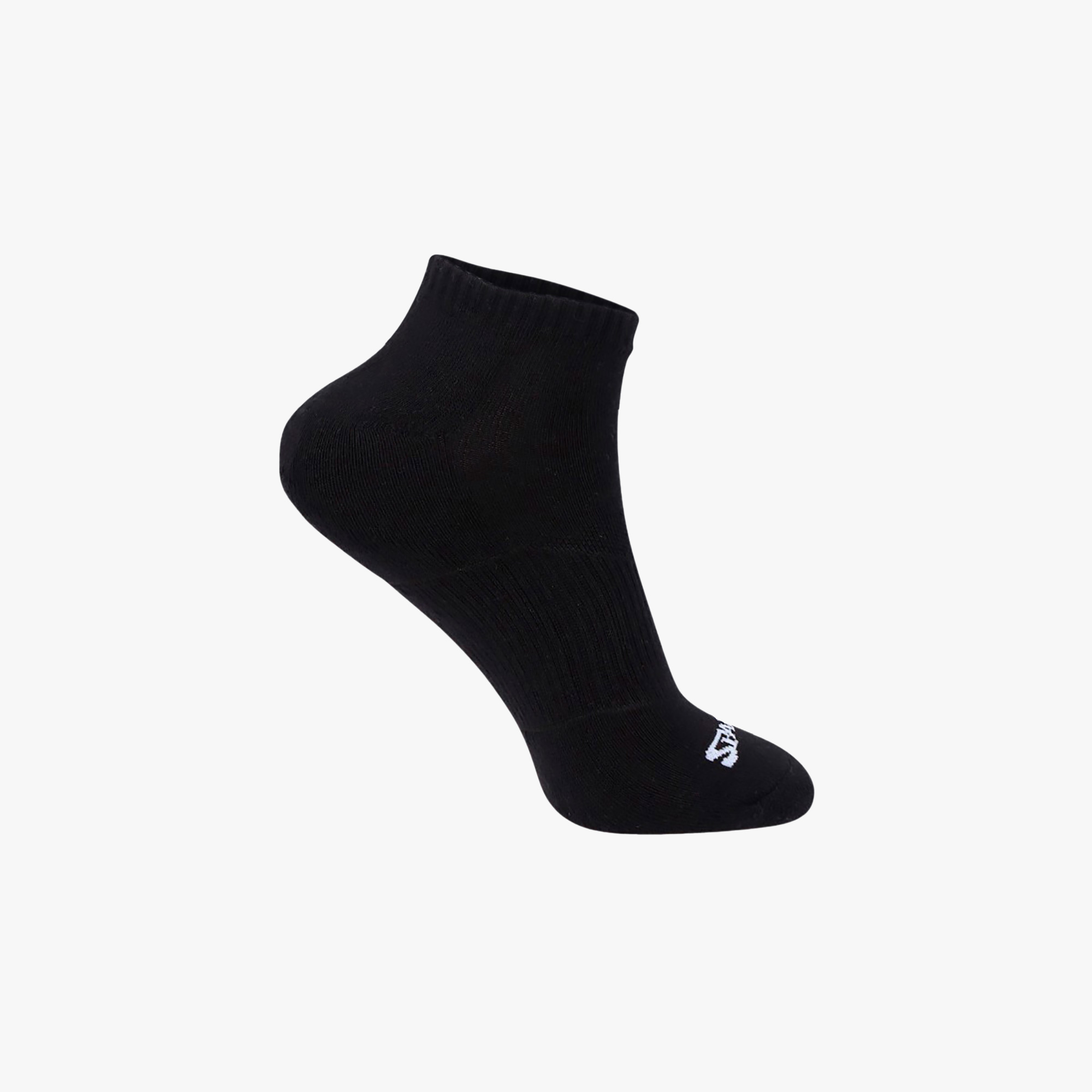 Spalding Calcetines Cortos 3 Pares, NEGRO, hi-res