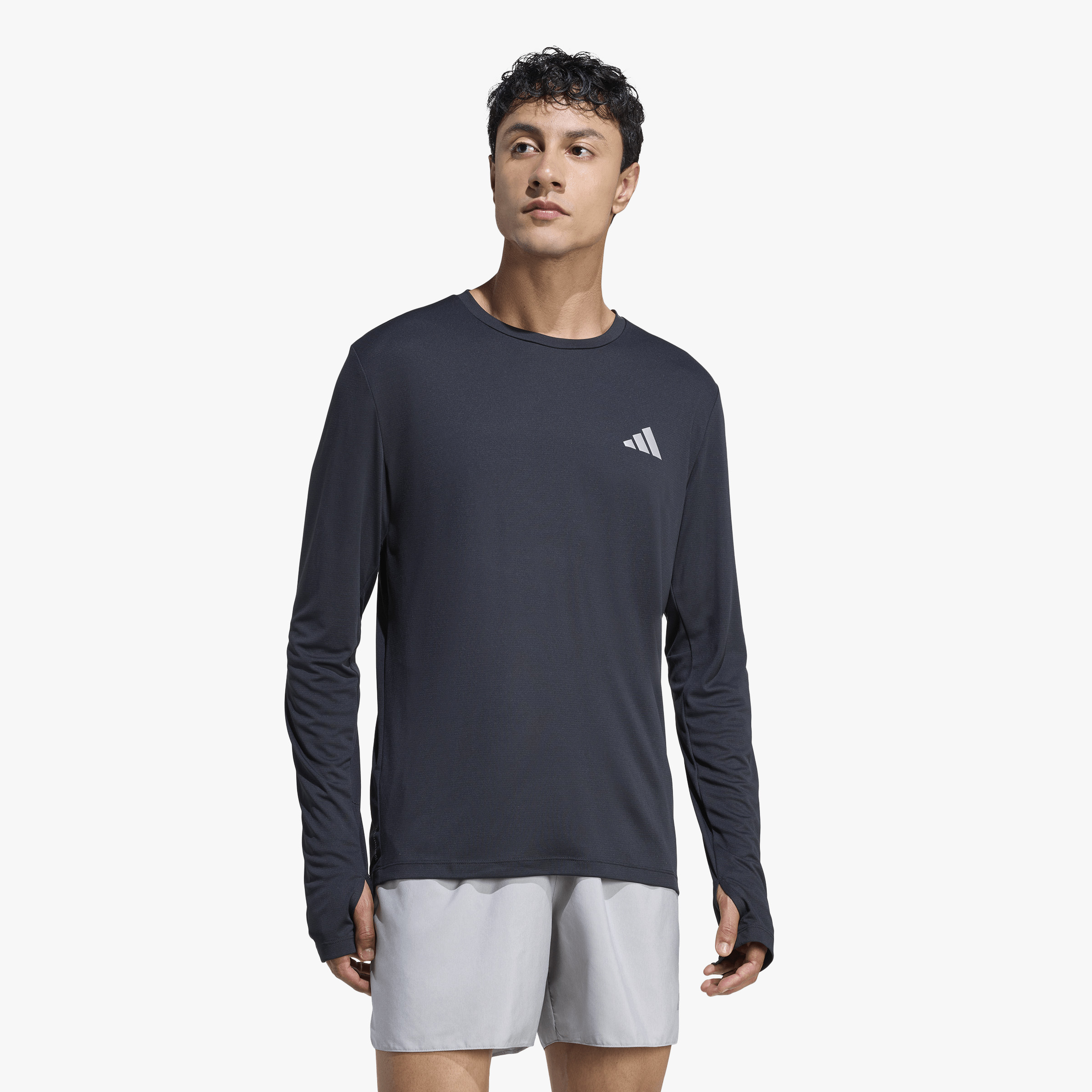 adidas Polera de Running adi365 Essentials, NEGRO, hi-res