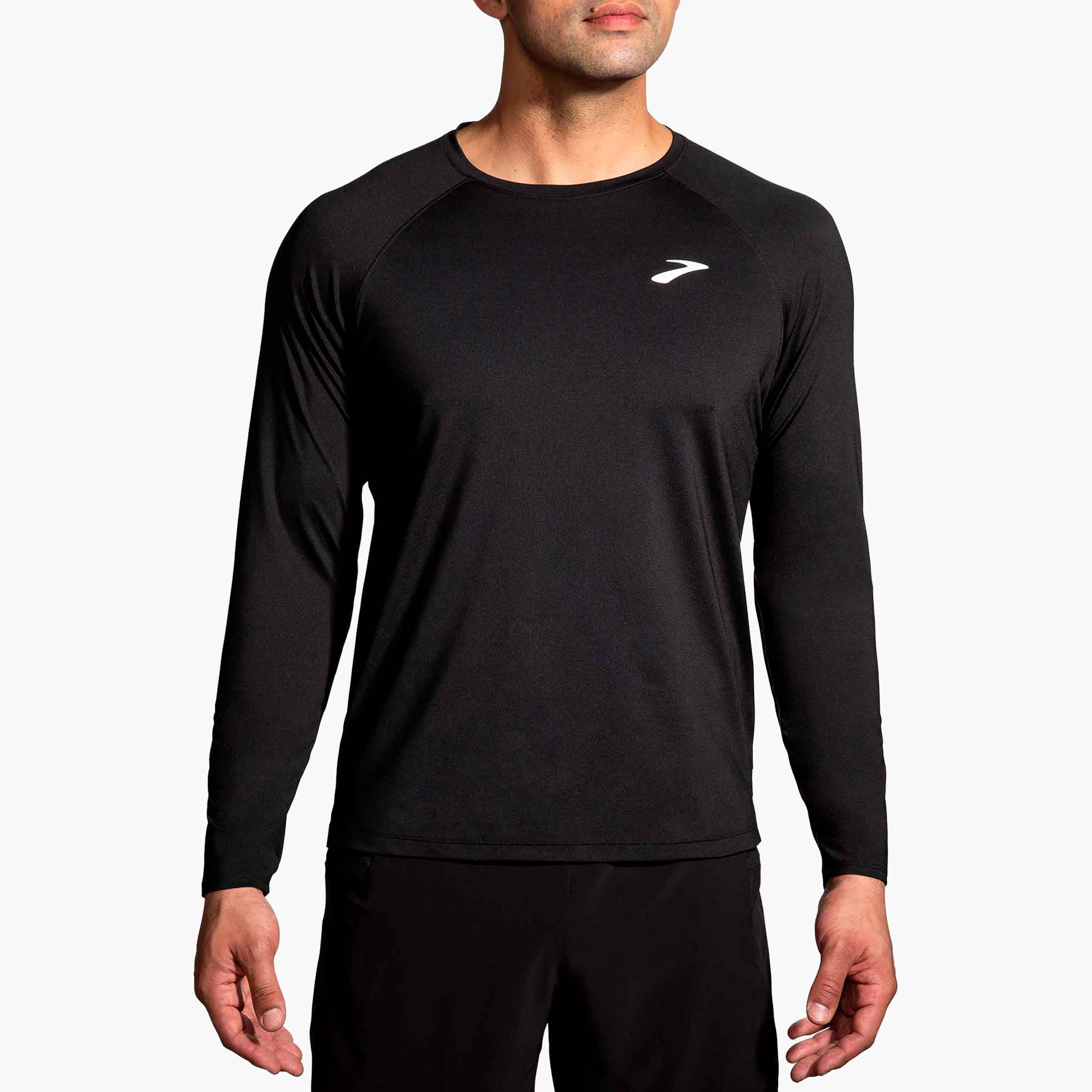 Brooks Atmosphere Long Sleeve 2.0, NEGRO, hi-res