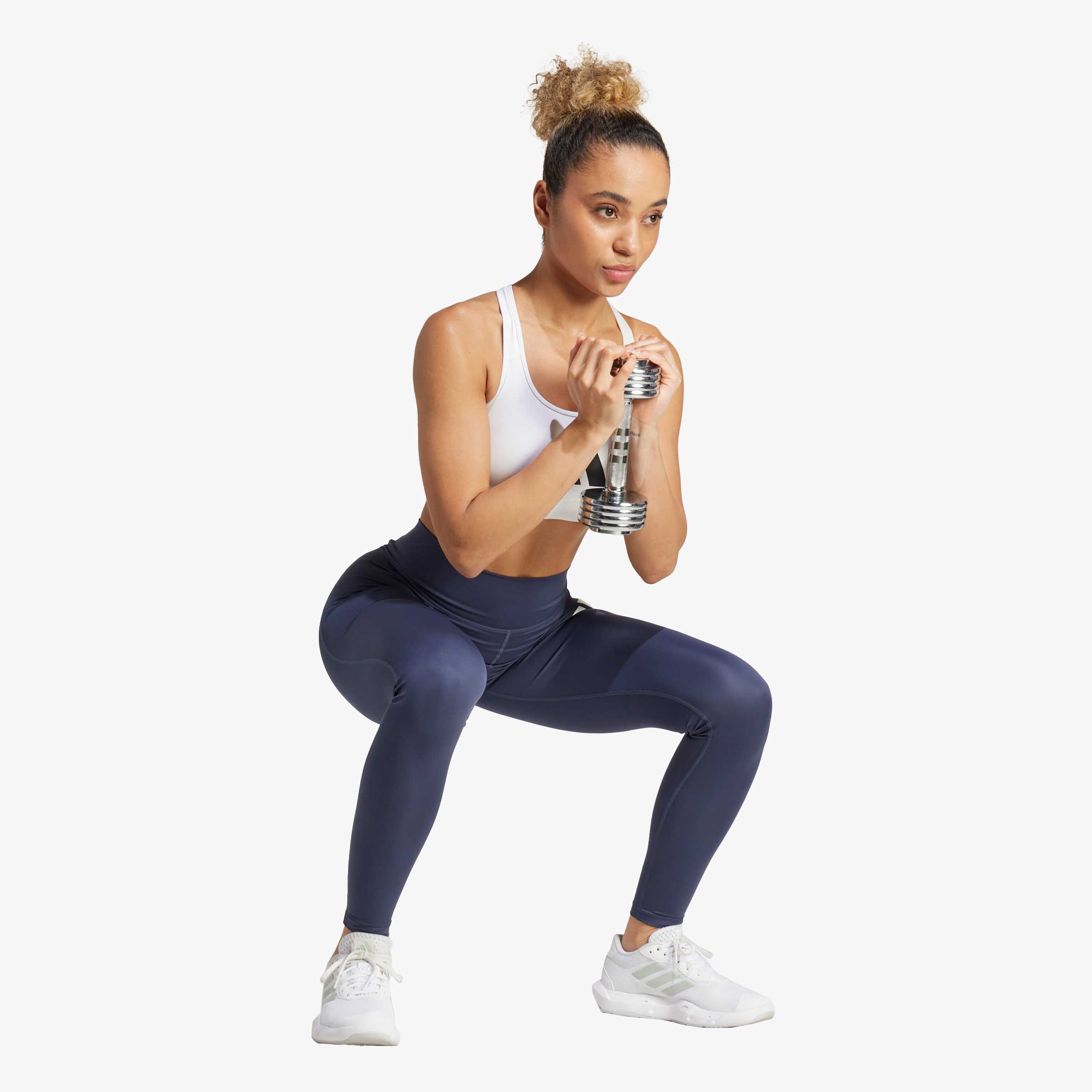 adidas Top Deportivo Powerreact Big Logo Graphic, BLANCO, hi-res