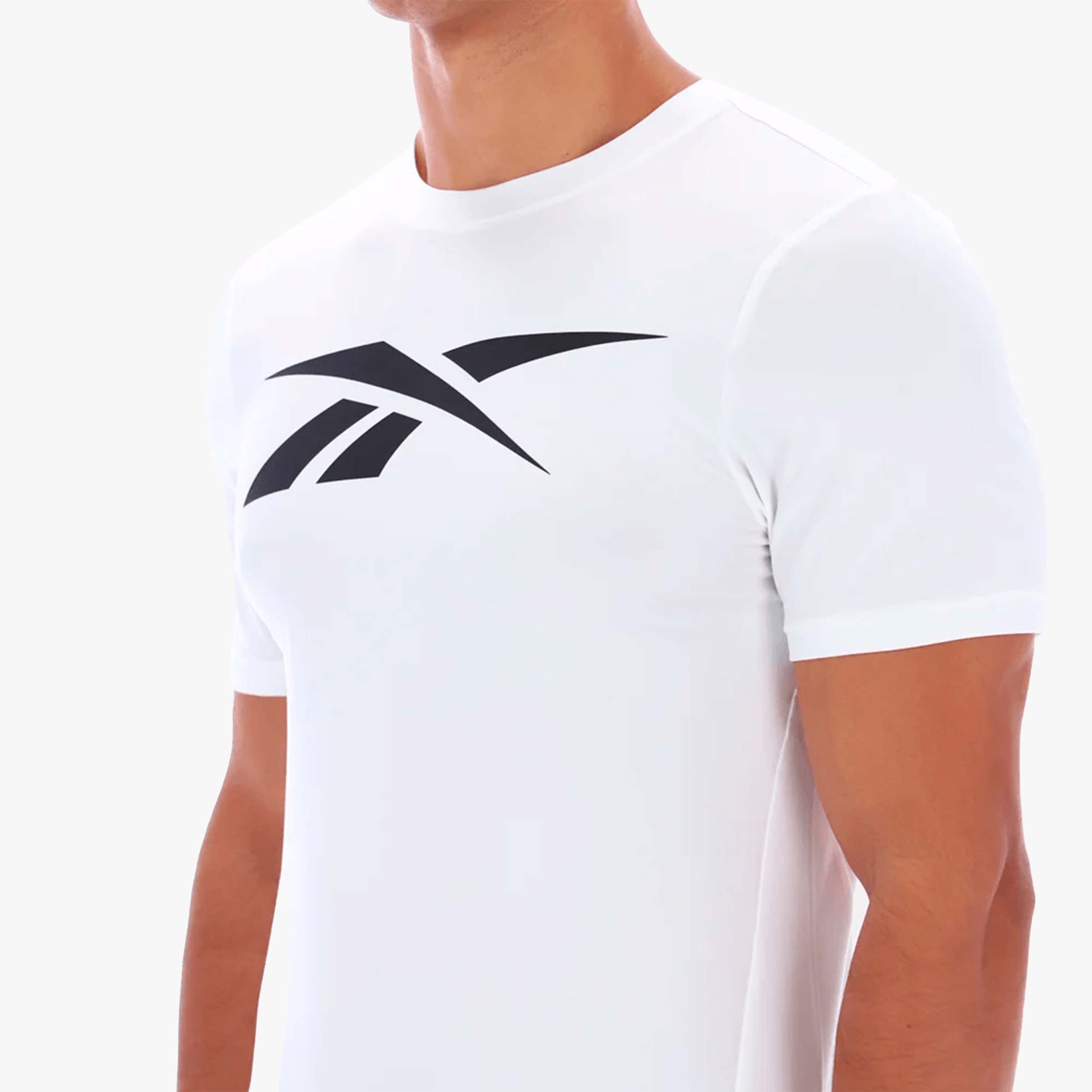 Reebok Polera Jimmy Vector, BLANCO, hi-res