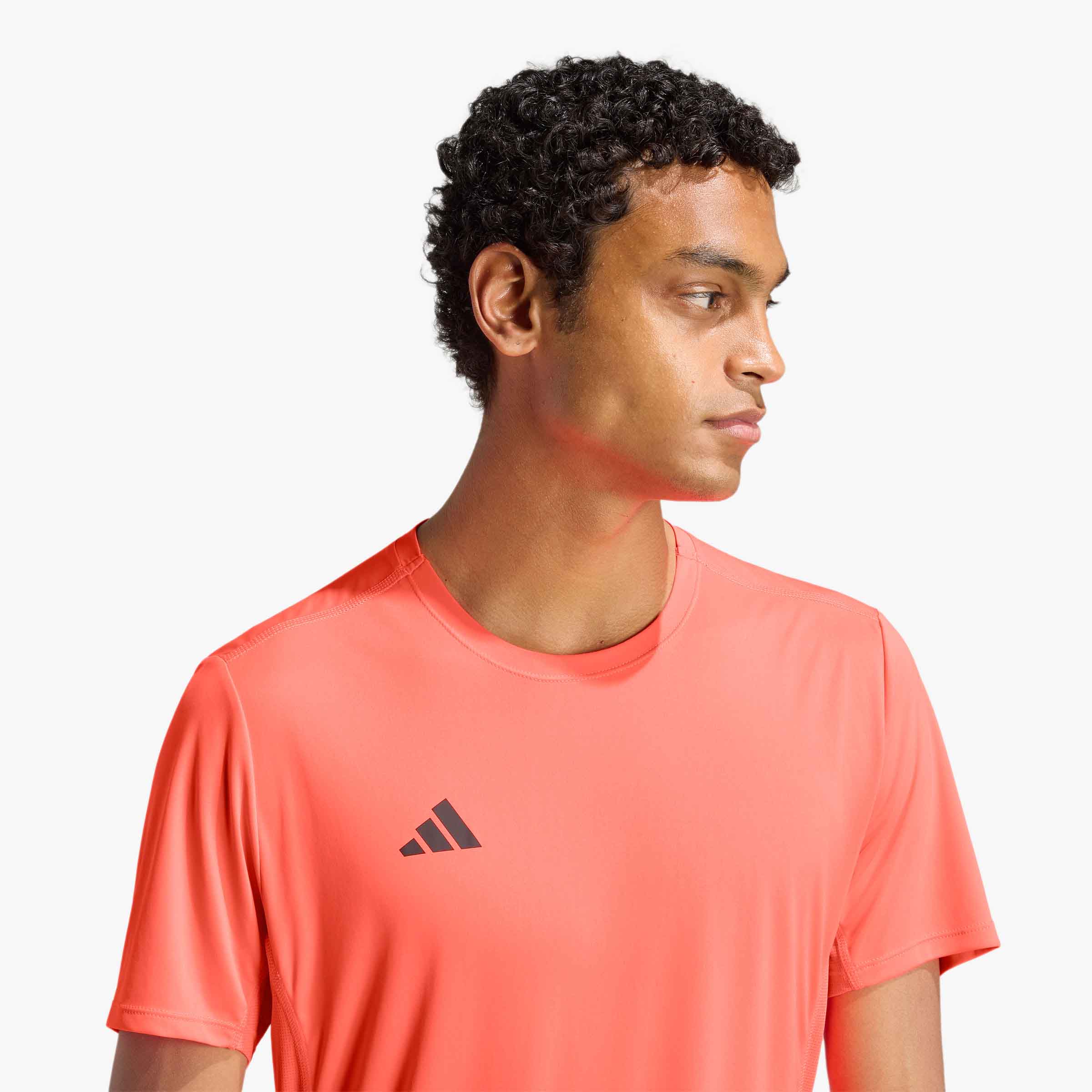 adidas Polera de Running Adizero Essentials, ROJO, hi-res
