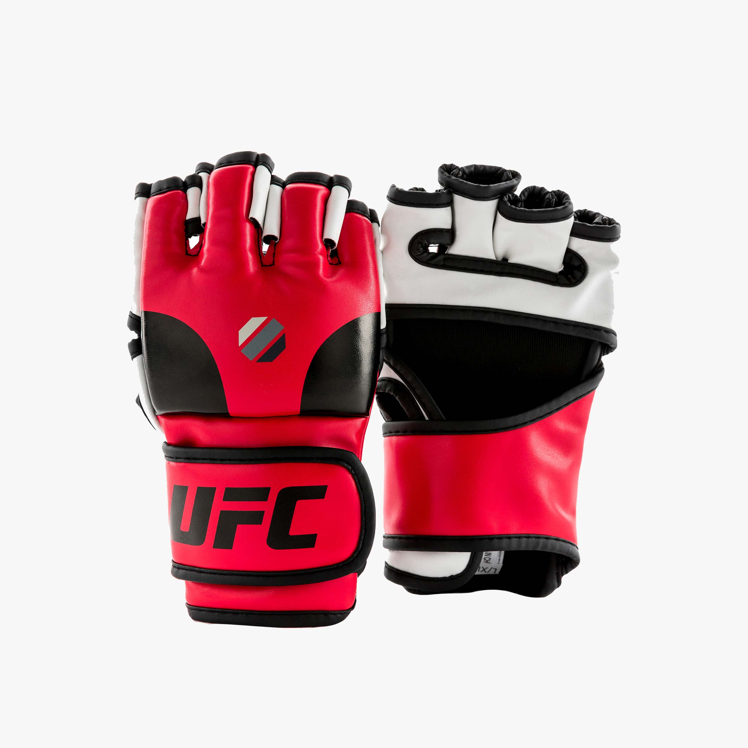UFC Guantes MMA Open Palm, ROJO, hi-res