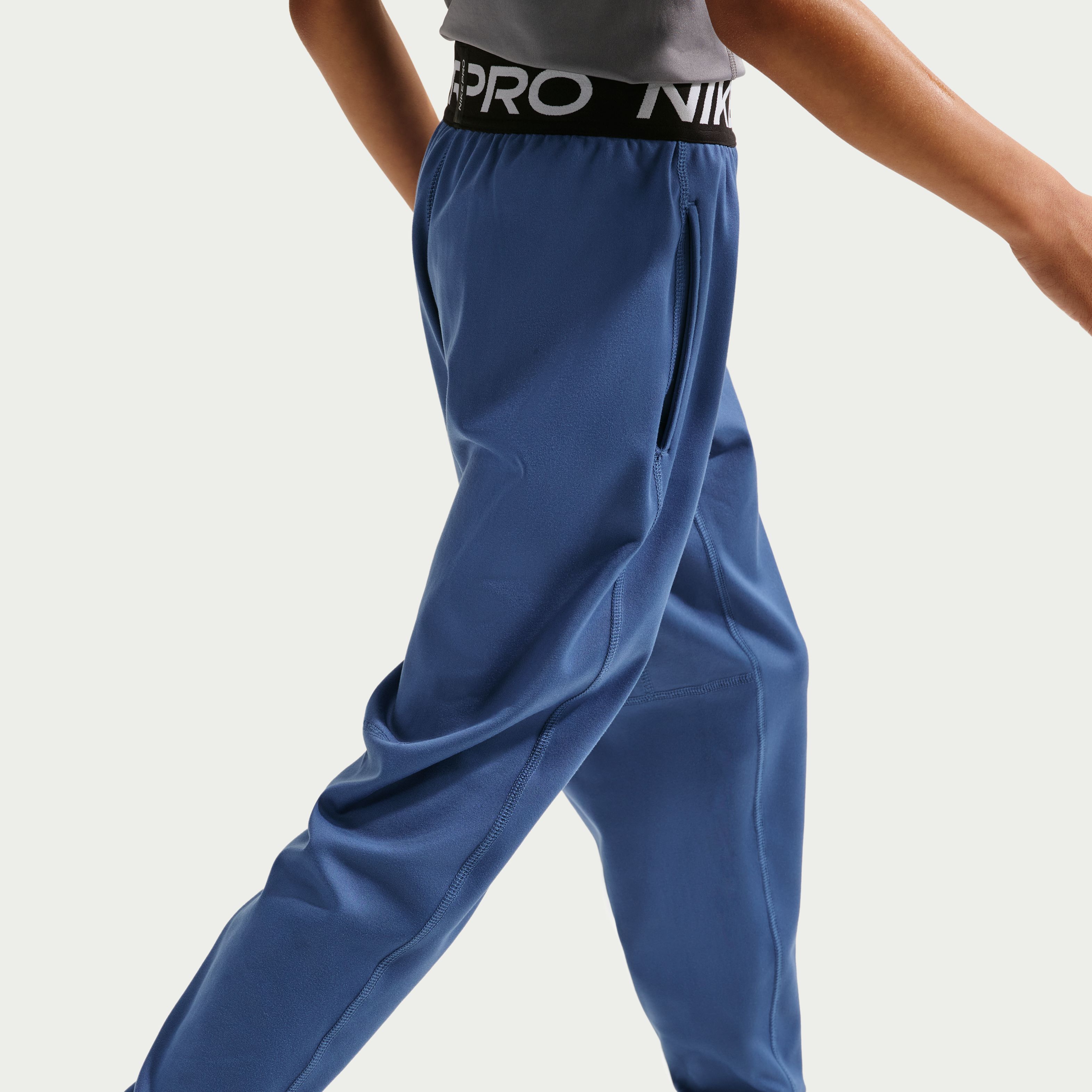 Nike Pantal&oacute;n Pro Dri-FIT Fleece, AZUL, hi-res