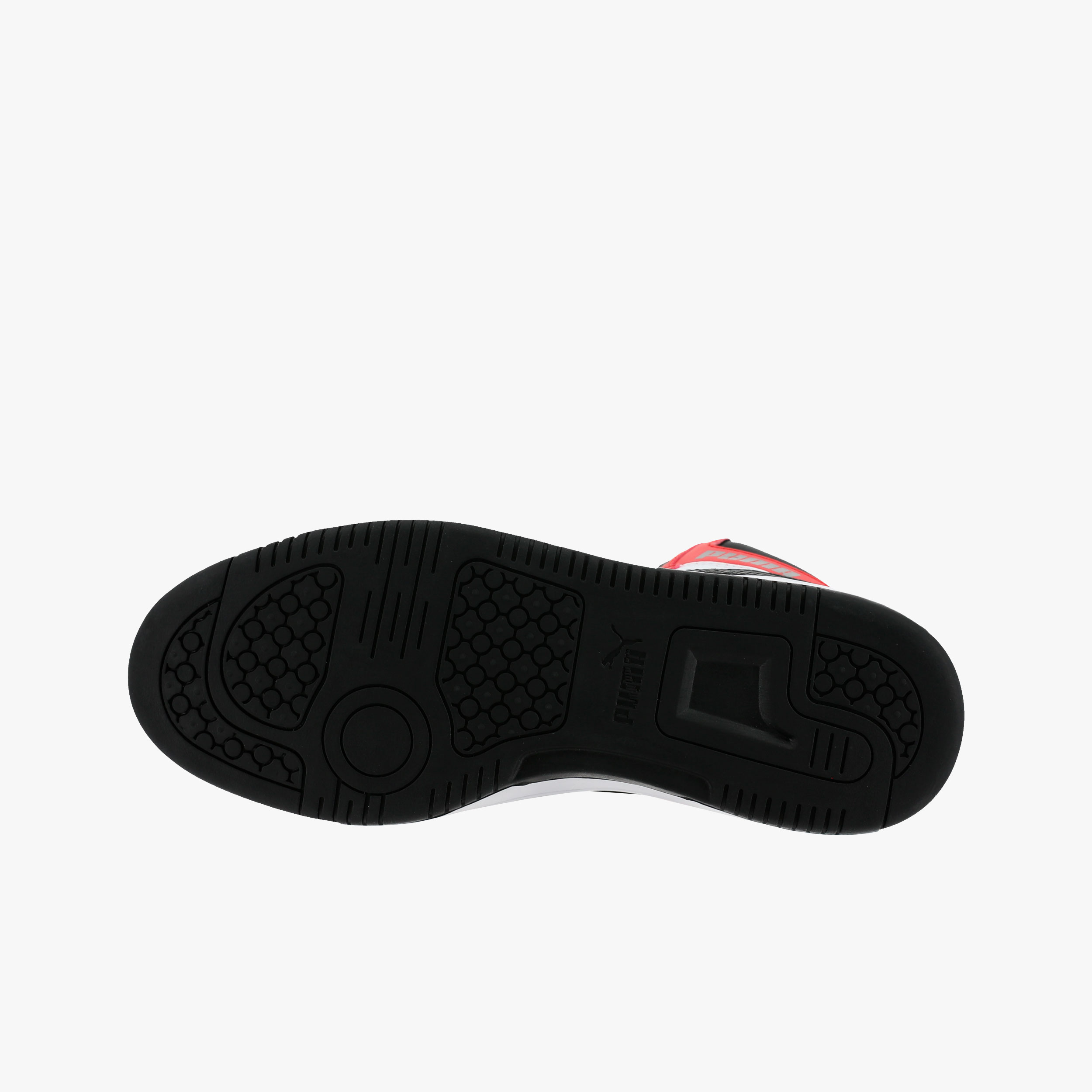 Puma Zapatillas Rebound V6 Mid JR, ROJO, hi-res