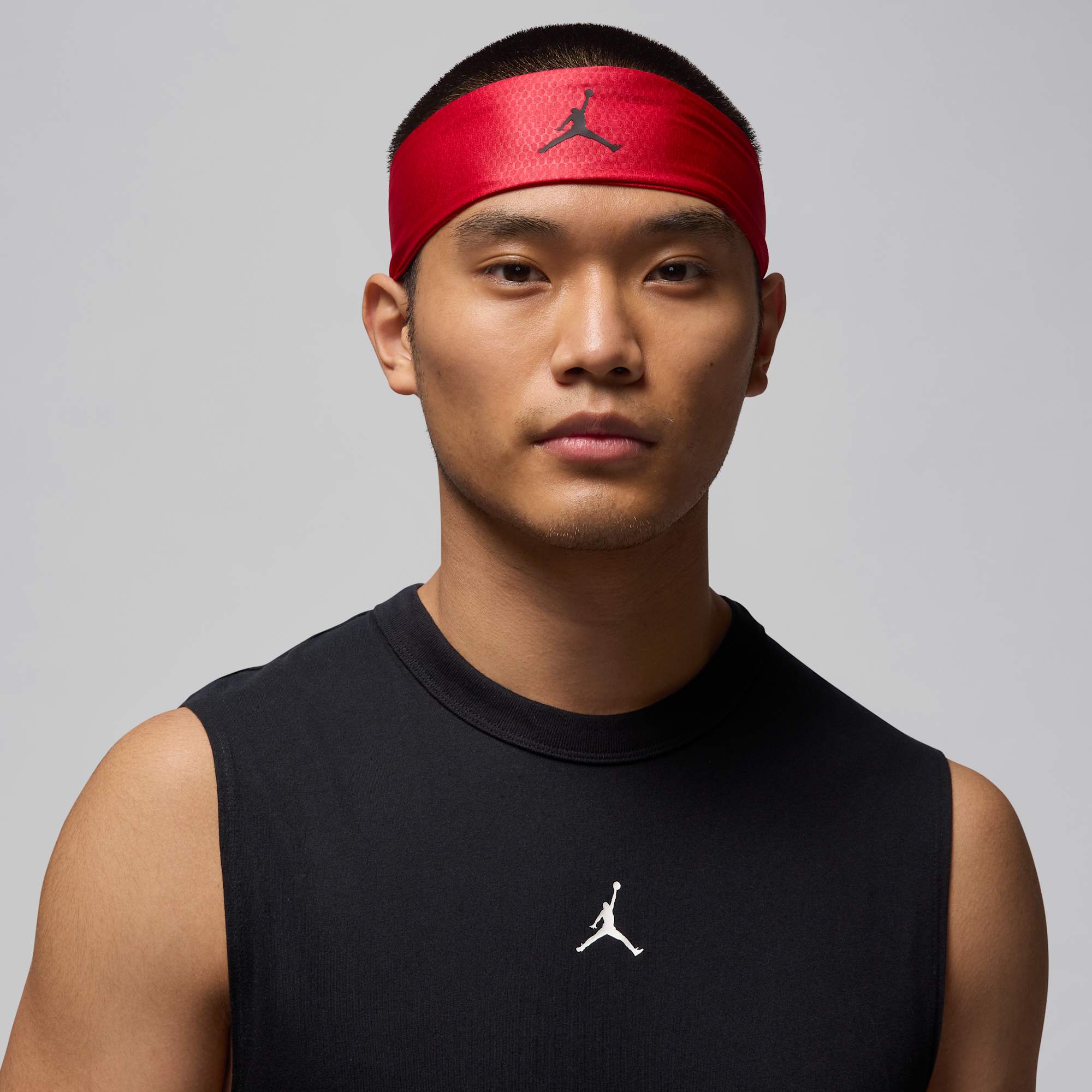 Jordan Sport Adjustable Headband, ROJO, hi-res