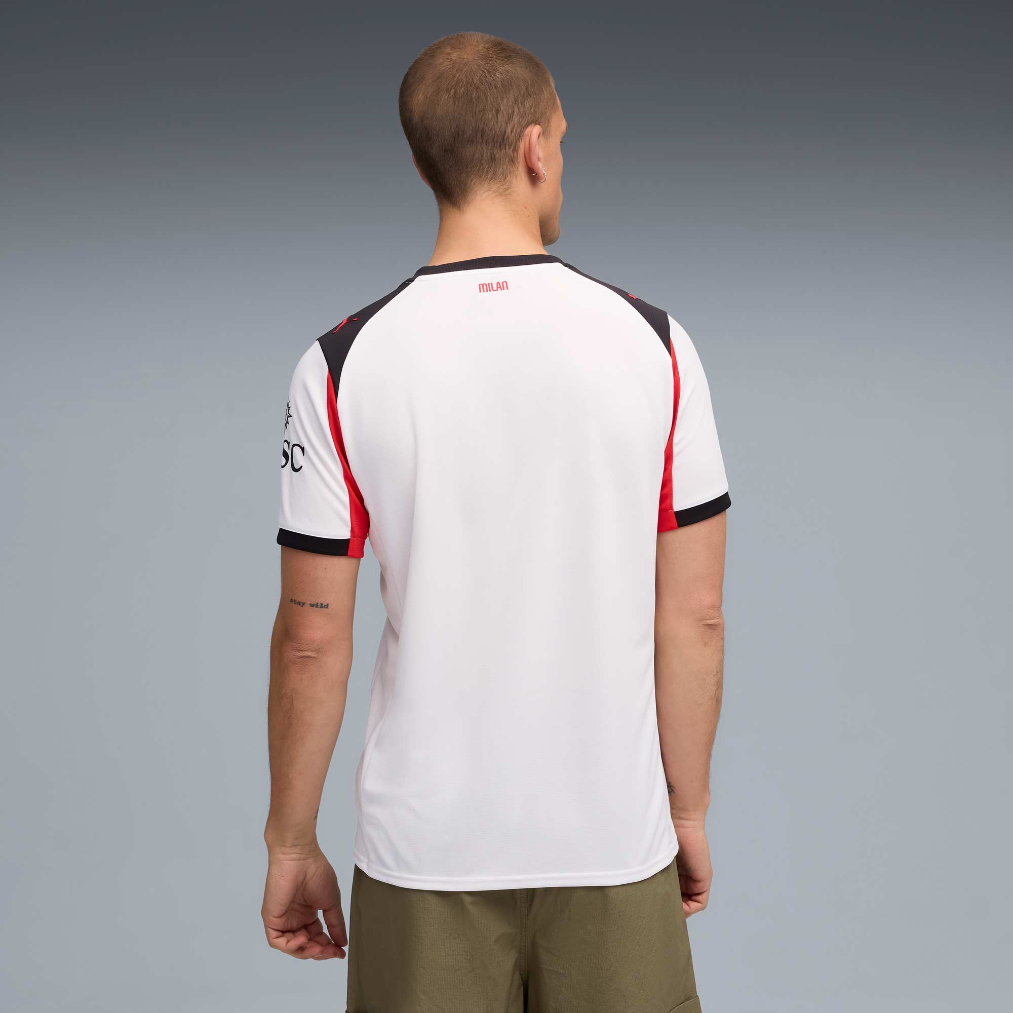 Puma Camiseta AC Milan Visitante 25/26, BLANCO, hi-res