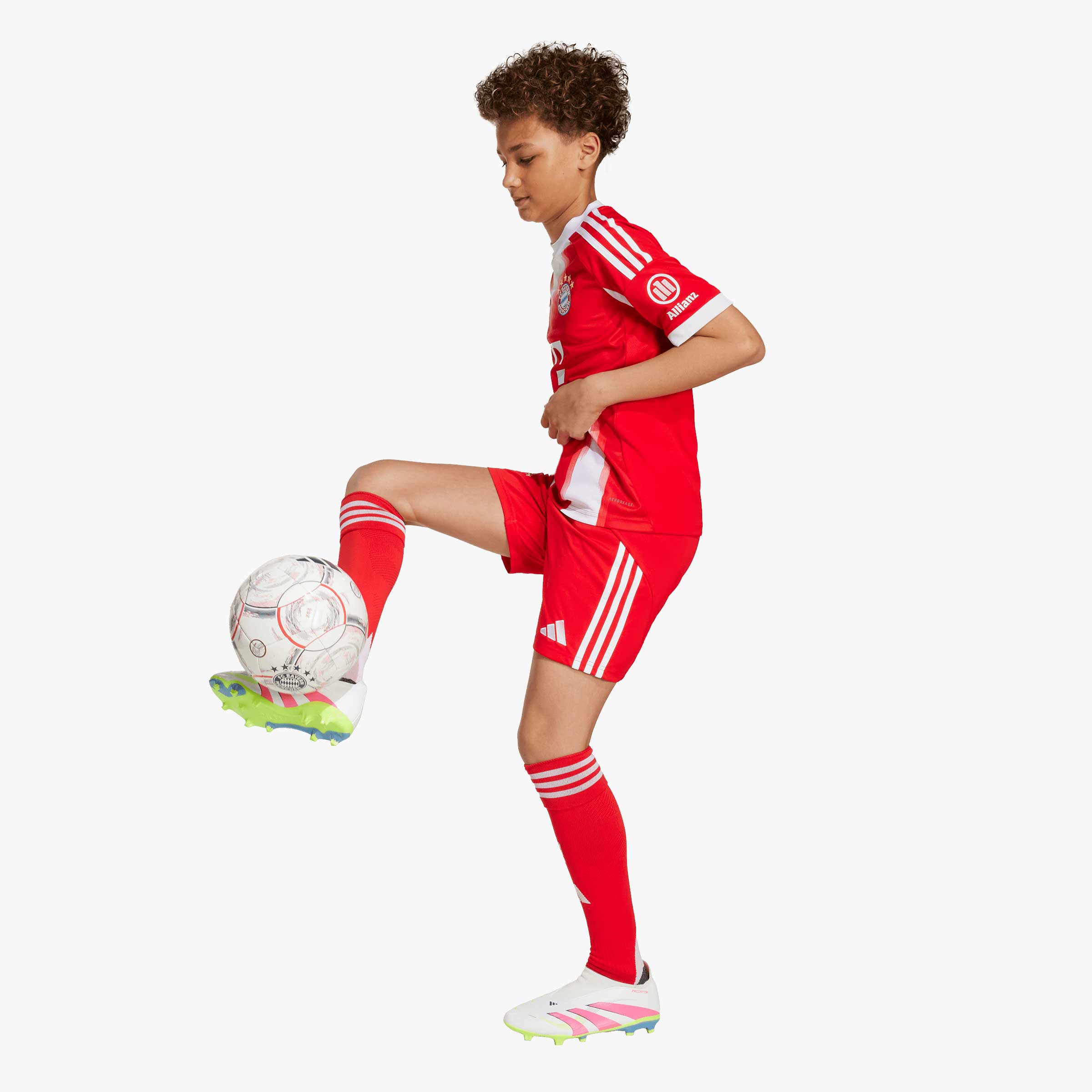 adidas Camiseta Local FC Bayern 25/26 Kids, NEGRO, hi-res
