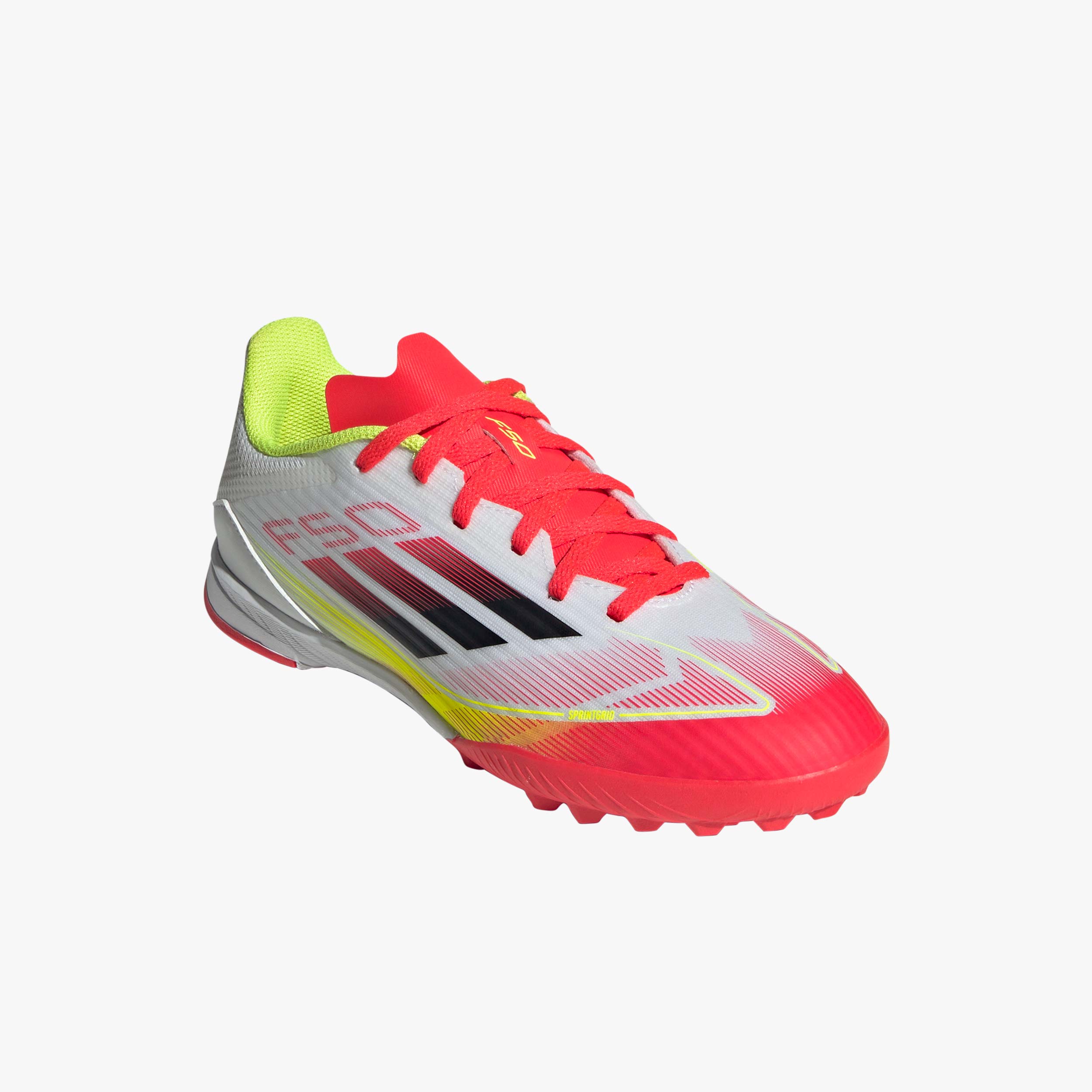 adidas Zapatillas F50 League Pasto Sint&eacute;tico Ni&ntilde;os, BLANCO, hi-res