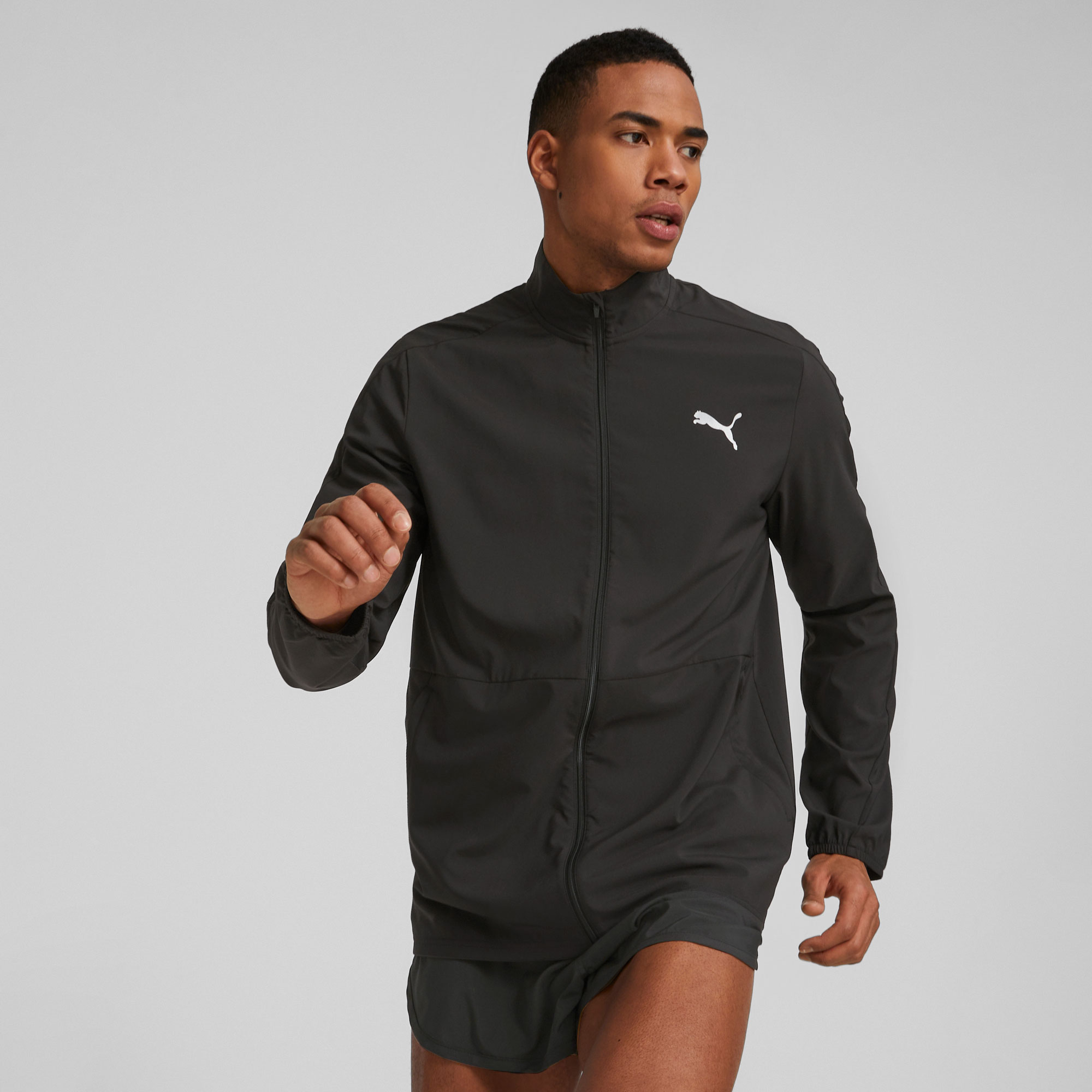 Puma Chaqueta Run Favorite, NEGRO, hi-res