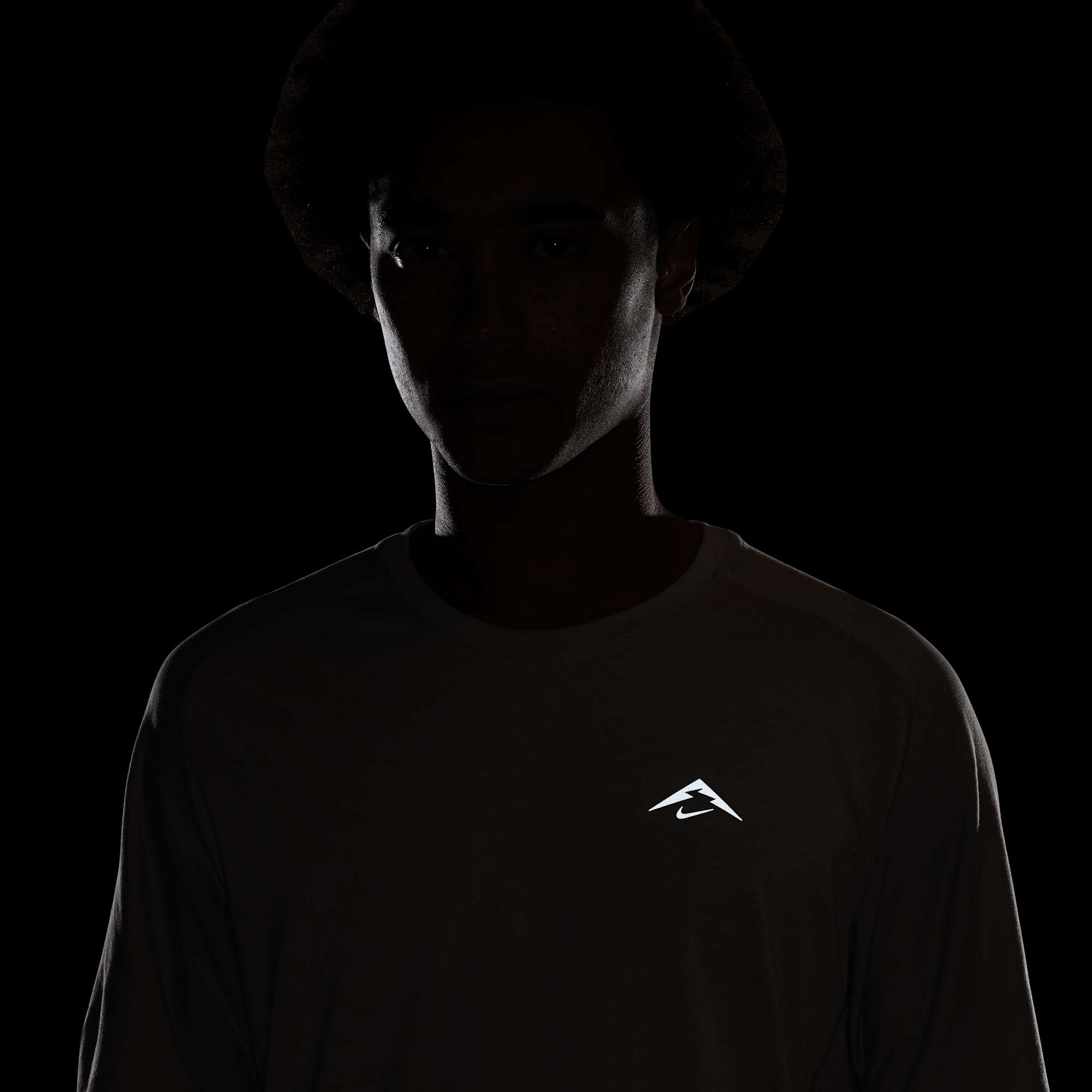 Nike Polera Solar Chase, NEGRO, hi-res