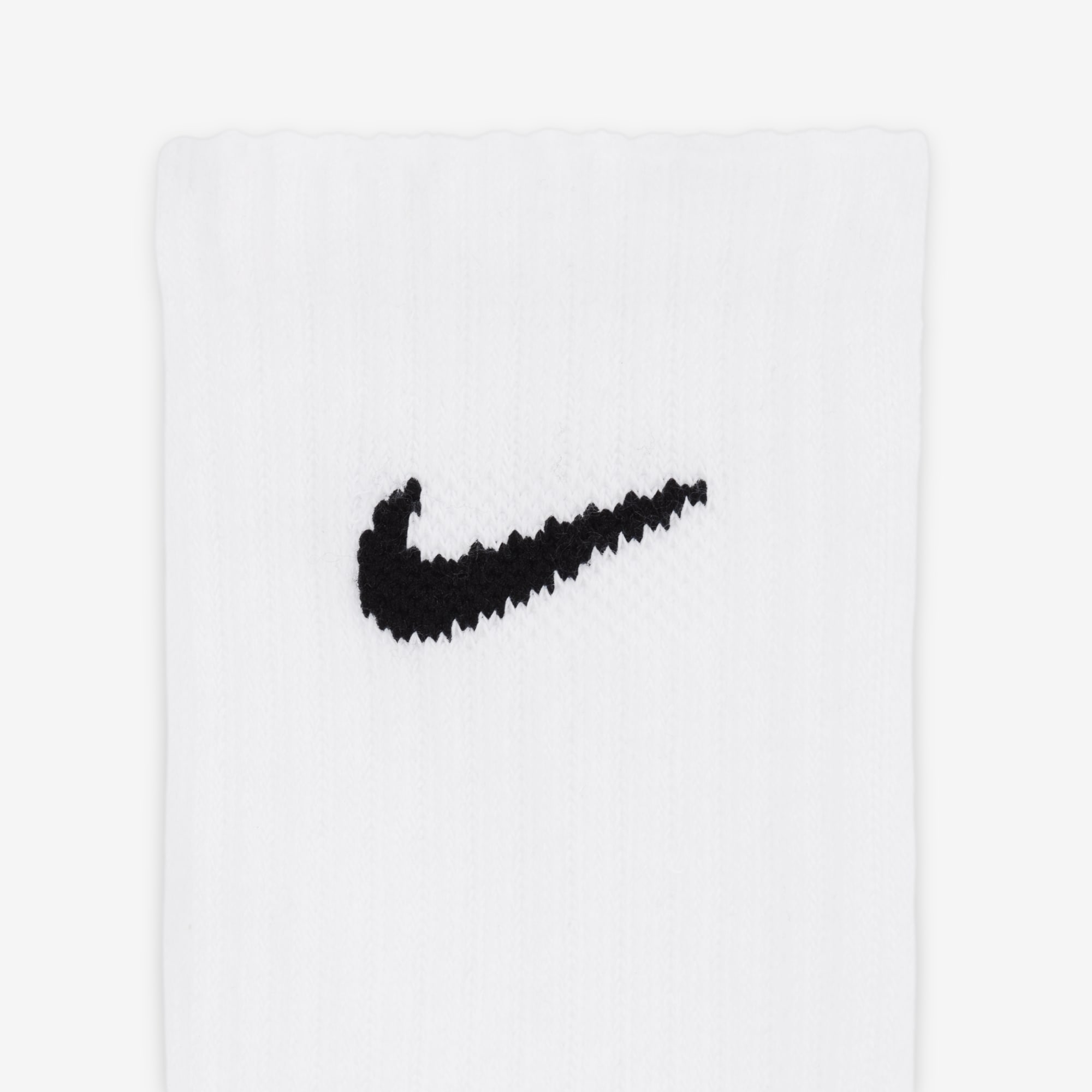Nike Calcetines Cushioned Crew Cortas 3 Pares, BLANCO, hi-res