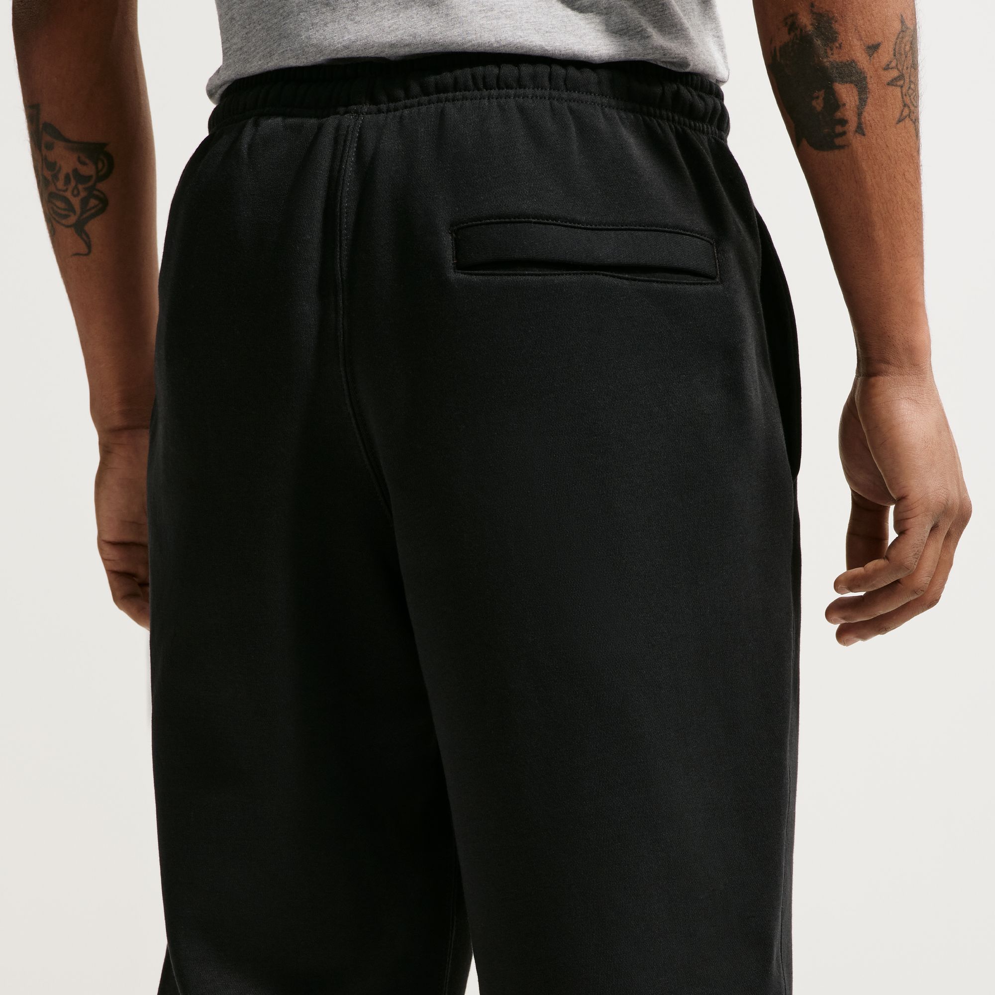 Nike Pantalones Club, NEGRO, hi-res
