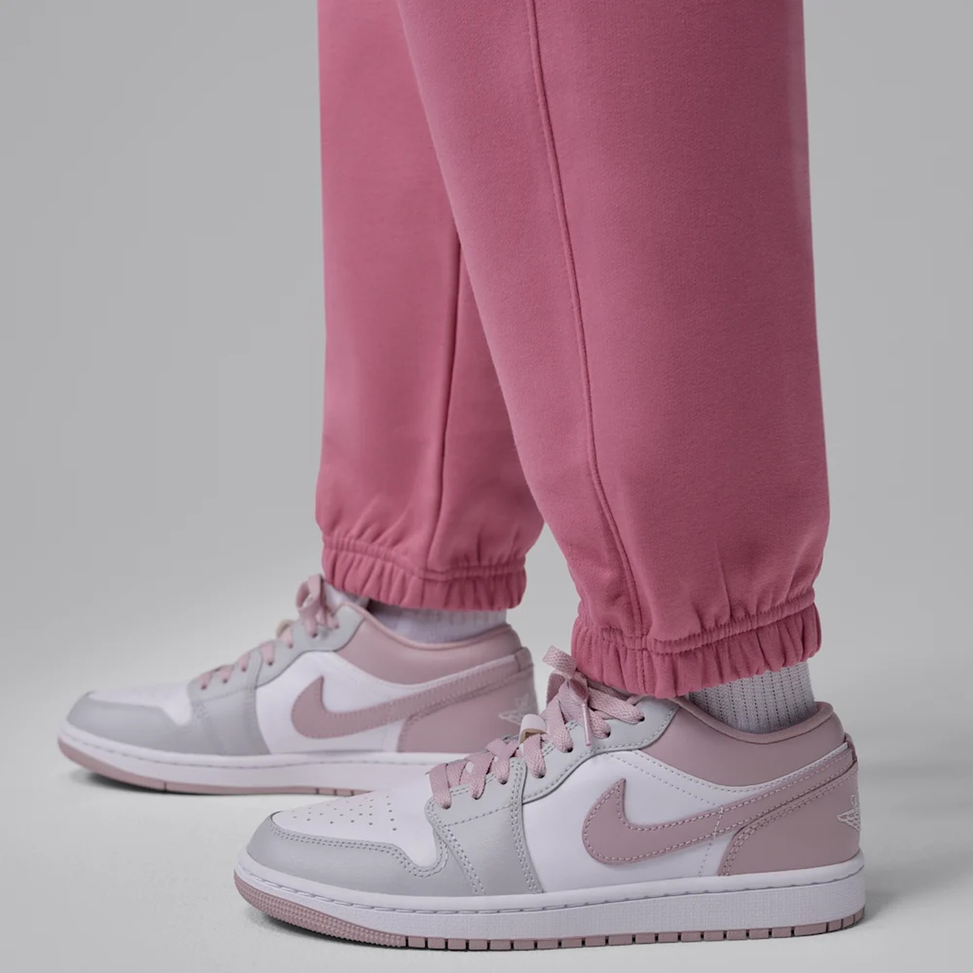 Jordan Pantal&oacute;n Fleece, ROJO, hi-res