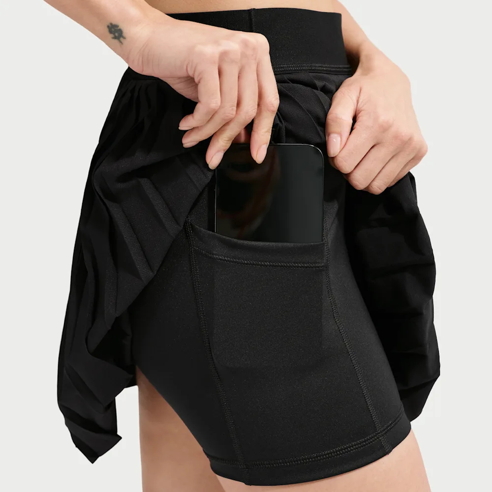 Nike Falda de tenis Victory , NEGRO, hi-res