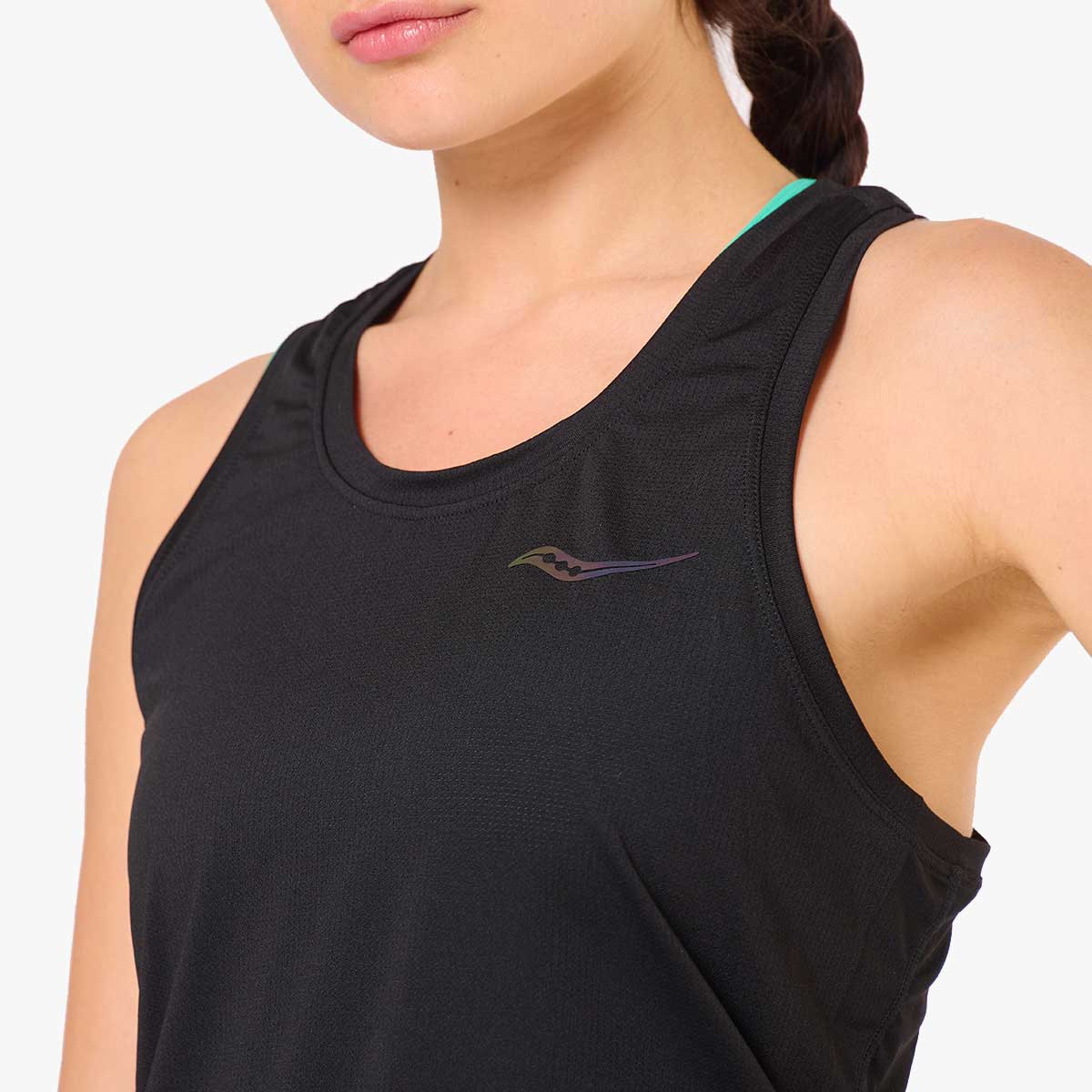 Saucony Polera Stopwatch, NEGRO, hi-res