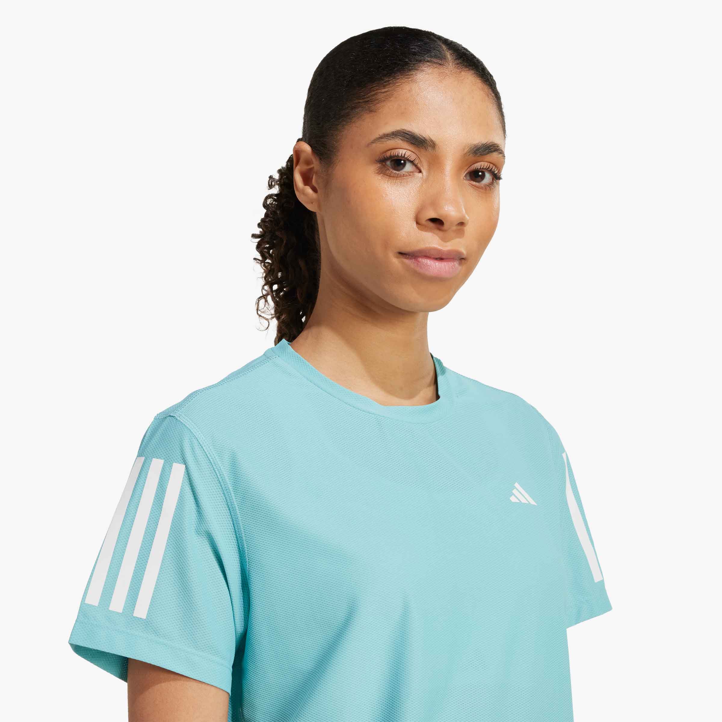 adidas Polera Own The Run, VERDE, hi-res