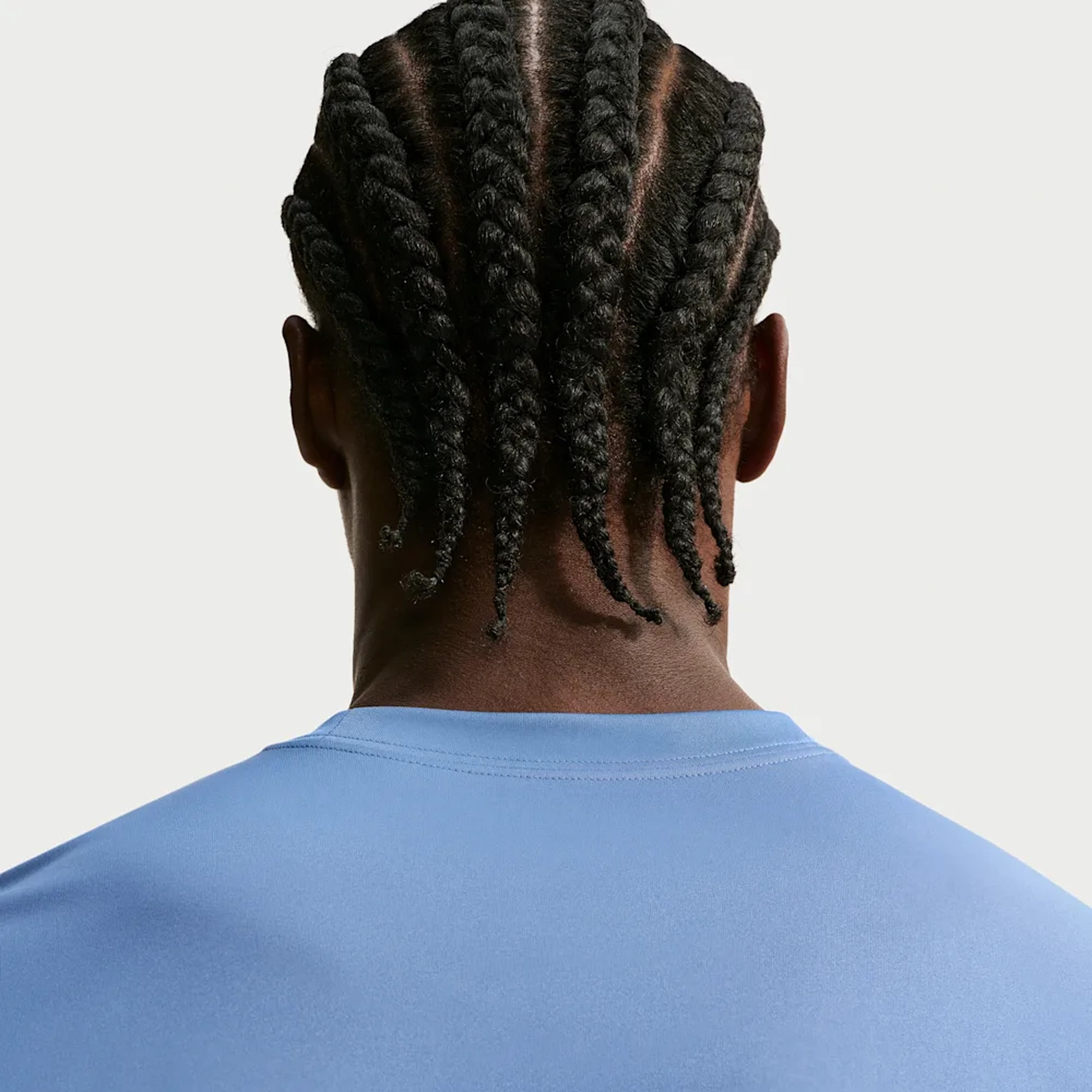 Nike Polera de Entrenamiento Dri-FIT, AZUL, hi-res