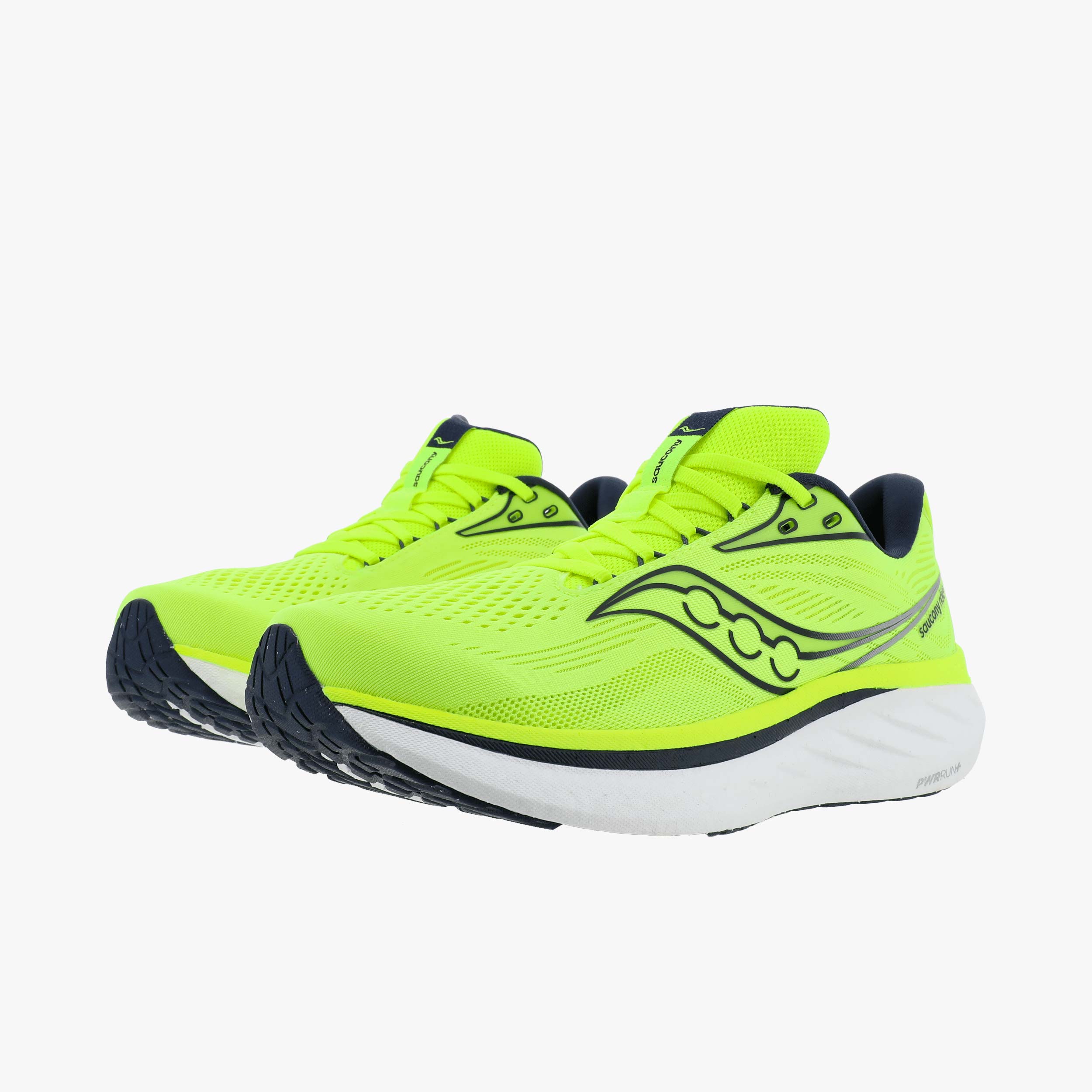 Saucony Zapatillas Ride 18, AMARILLO, hi-res