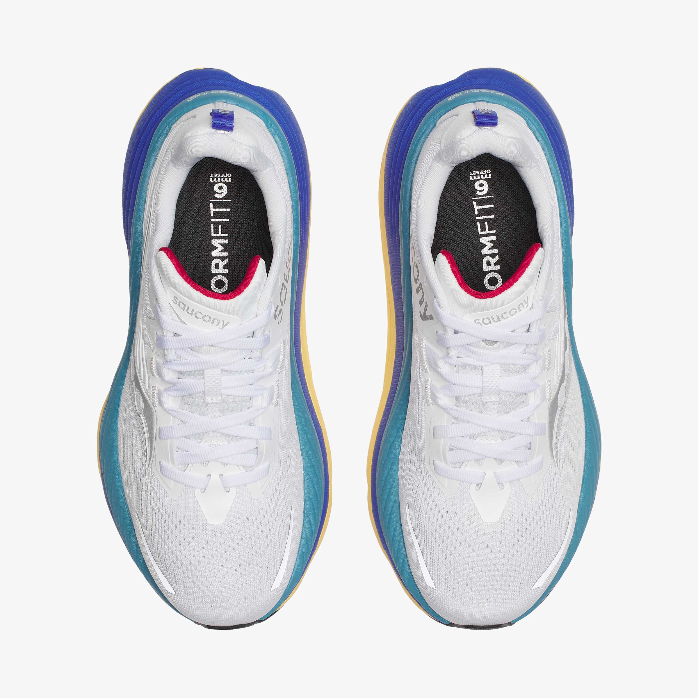 Saucony Zapatillas Hurricane 24 Galaxy, BLANCO, hi-res