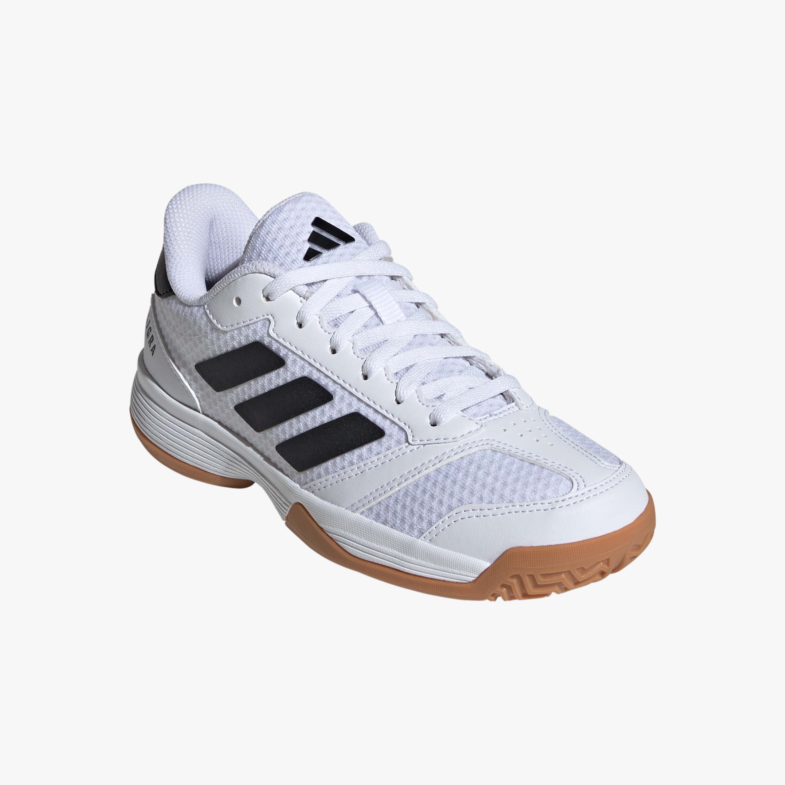 adidas Zapatillas Ligra 8 Cancha Cubierta Ni&ntilde;os, BLANCO, hi-res