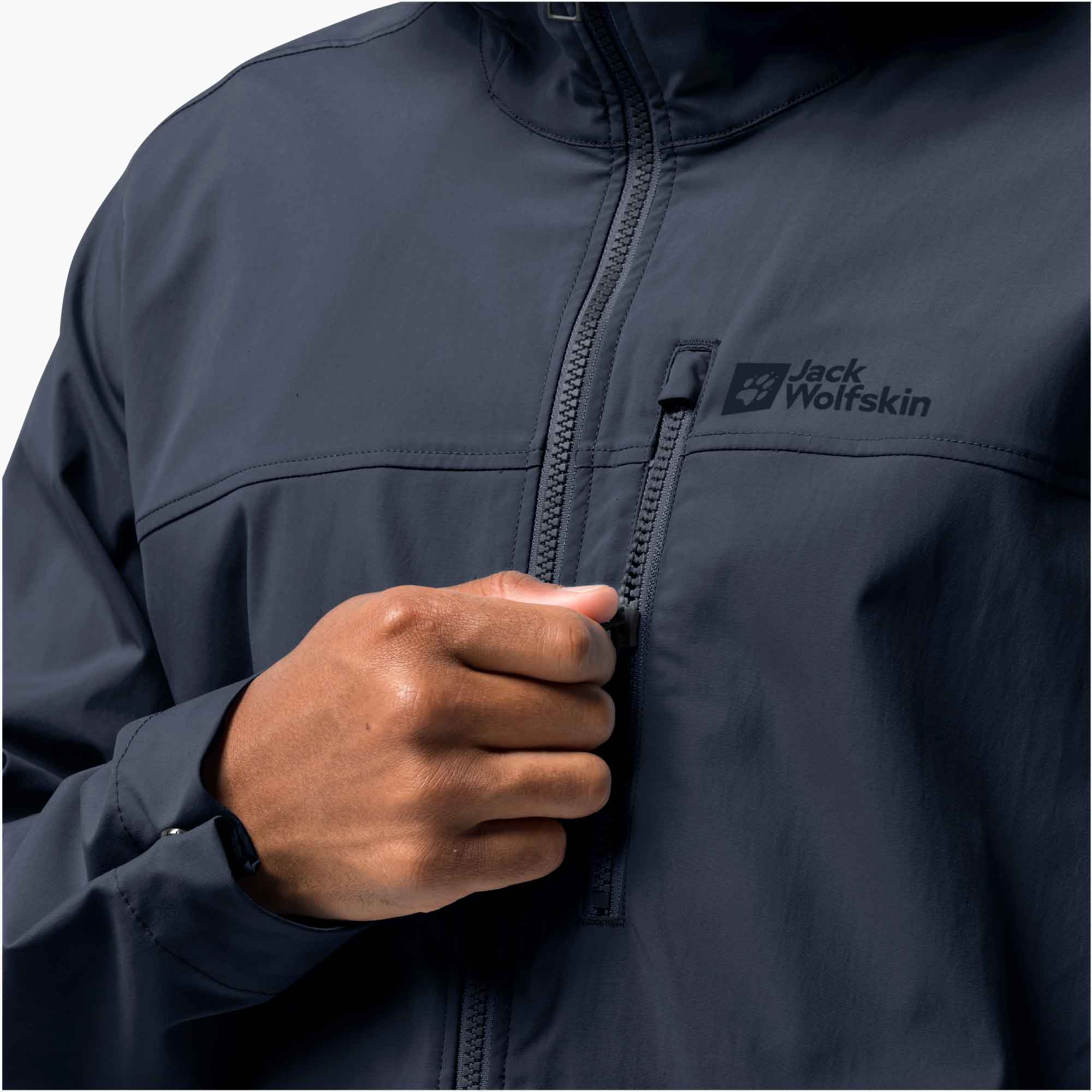 Jack Wolfskin Chaqueta Desert, AZUL, hi-res