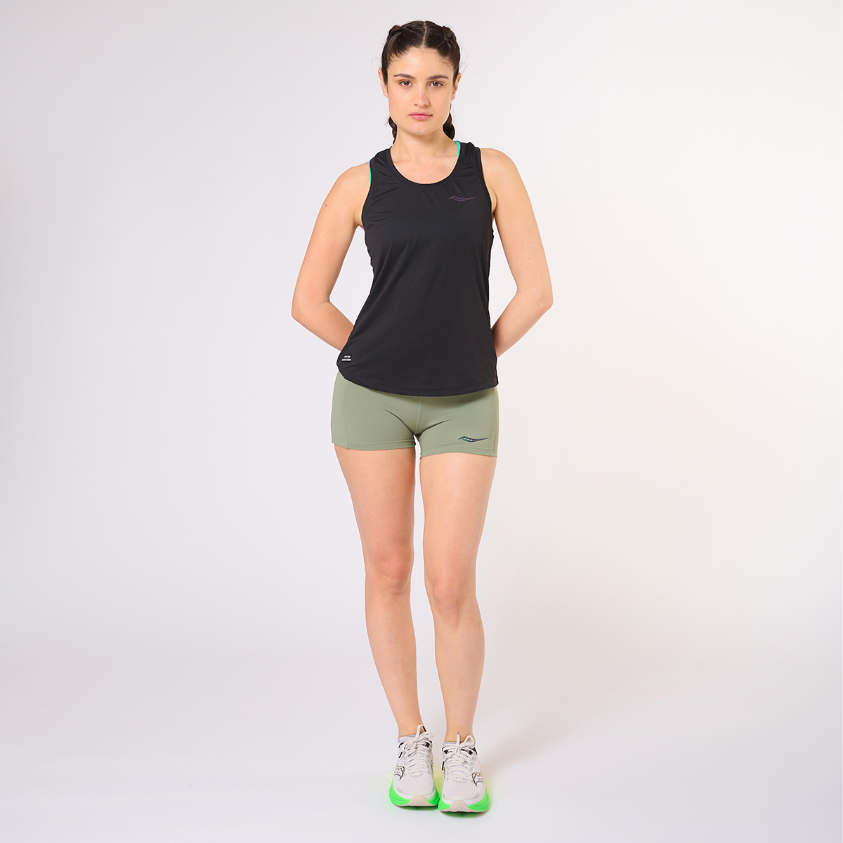 Saucony Polera Stopwatch, NEGRO, hi-res