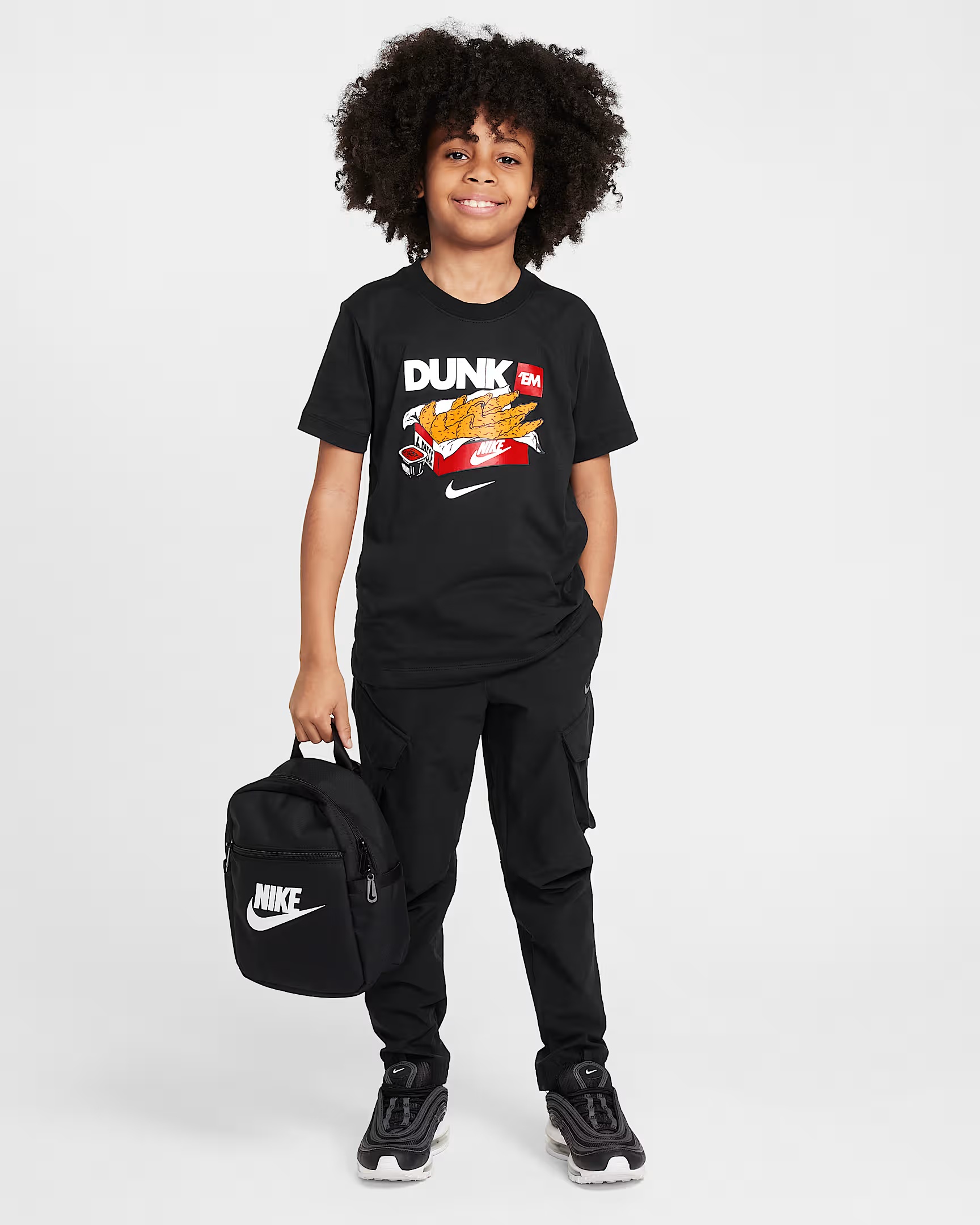 Nike Polera Sportswear, NEGRO, hi-res