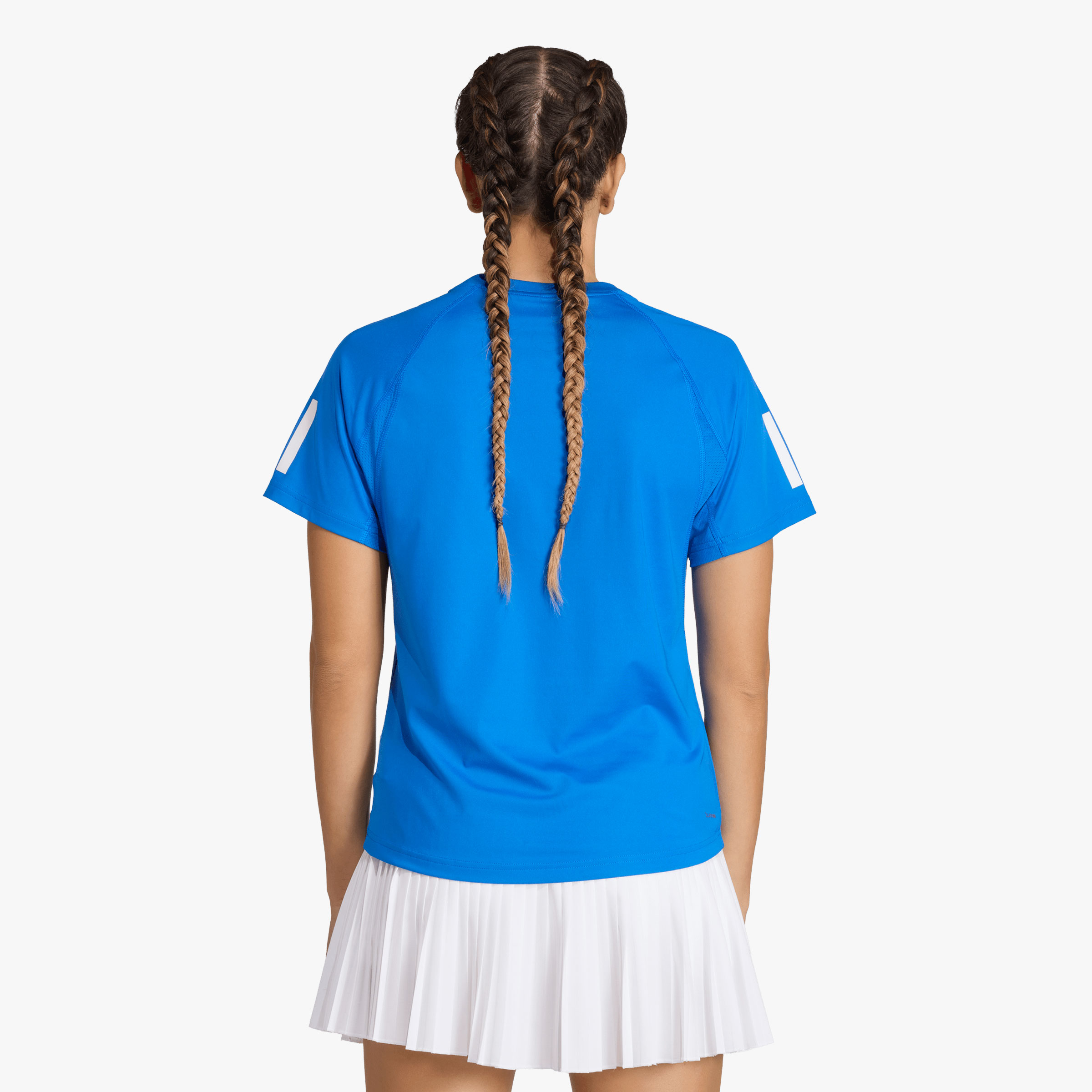 adidas Polera de Tenis Club Climacool 3 Tiras, AMARILLO, hi-res