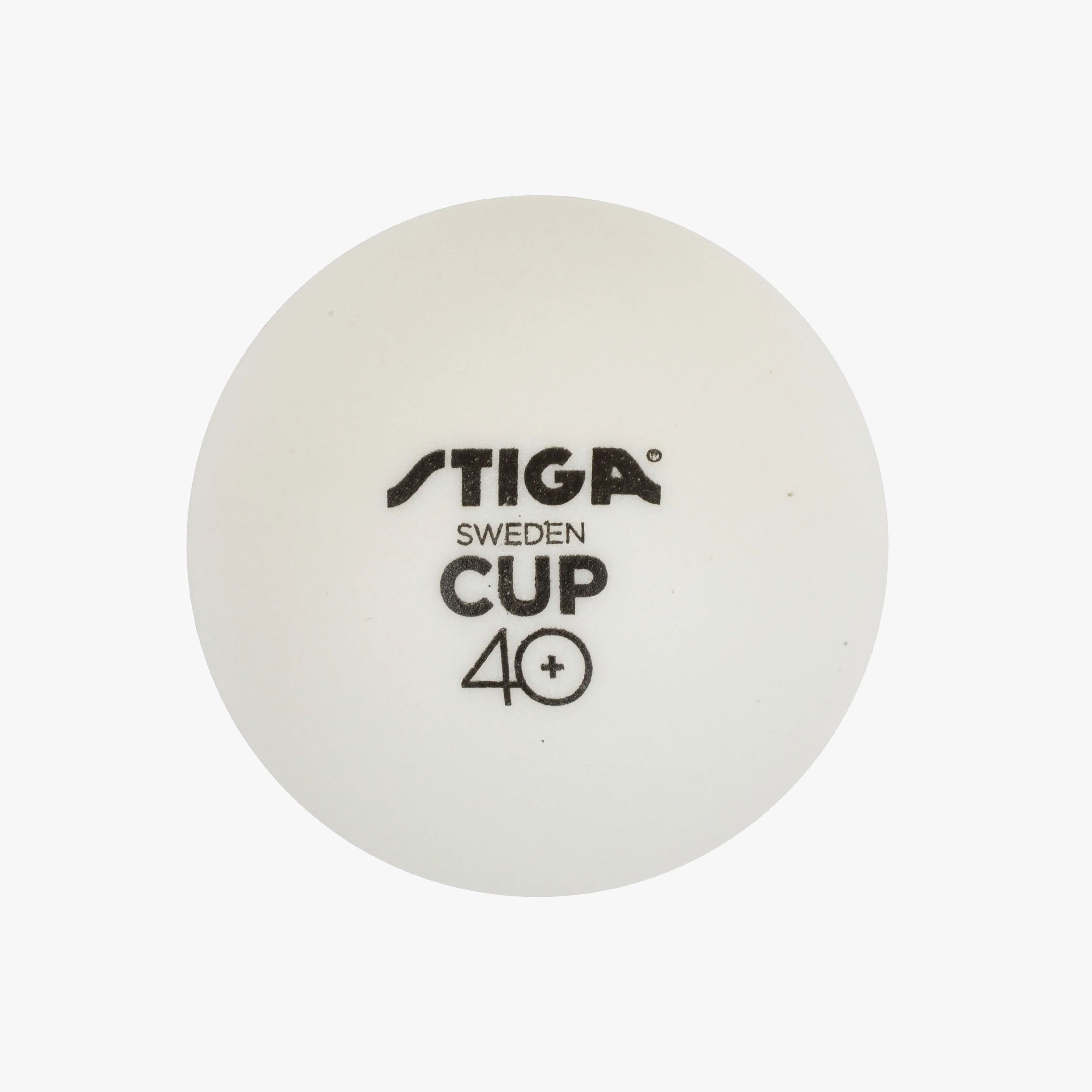 Stiga Pelota Cup 40+ 12 Pack, BLANCO, hi-res