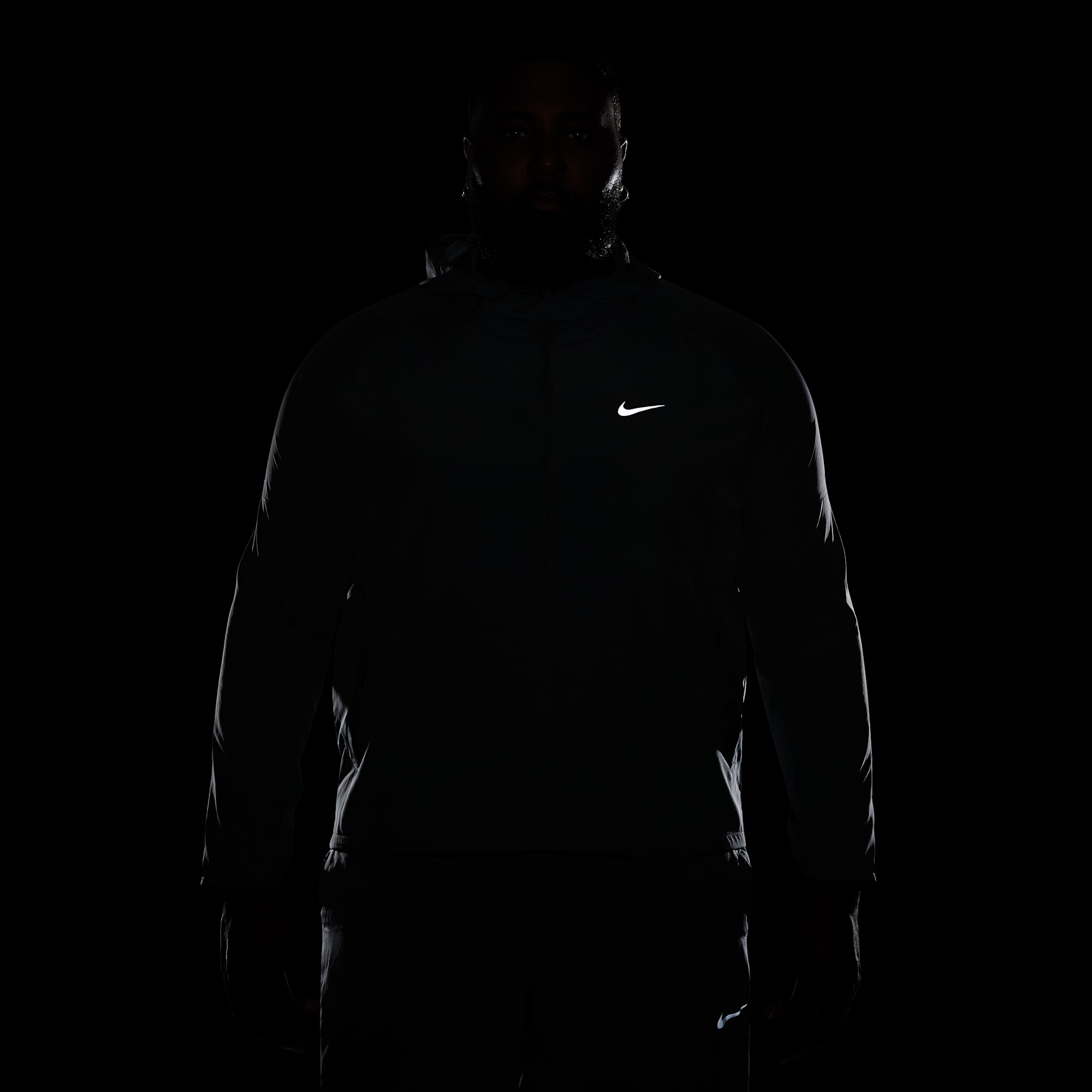 Nike Repel Miler, NEGRO, hi-res