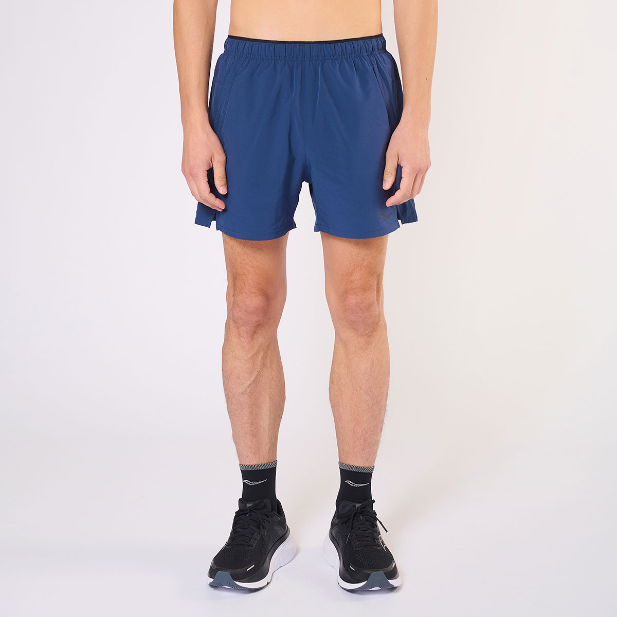 Saucony Shorts Outpace 5, AZUL, hi-res