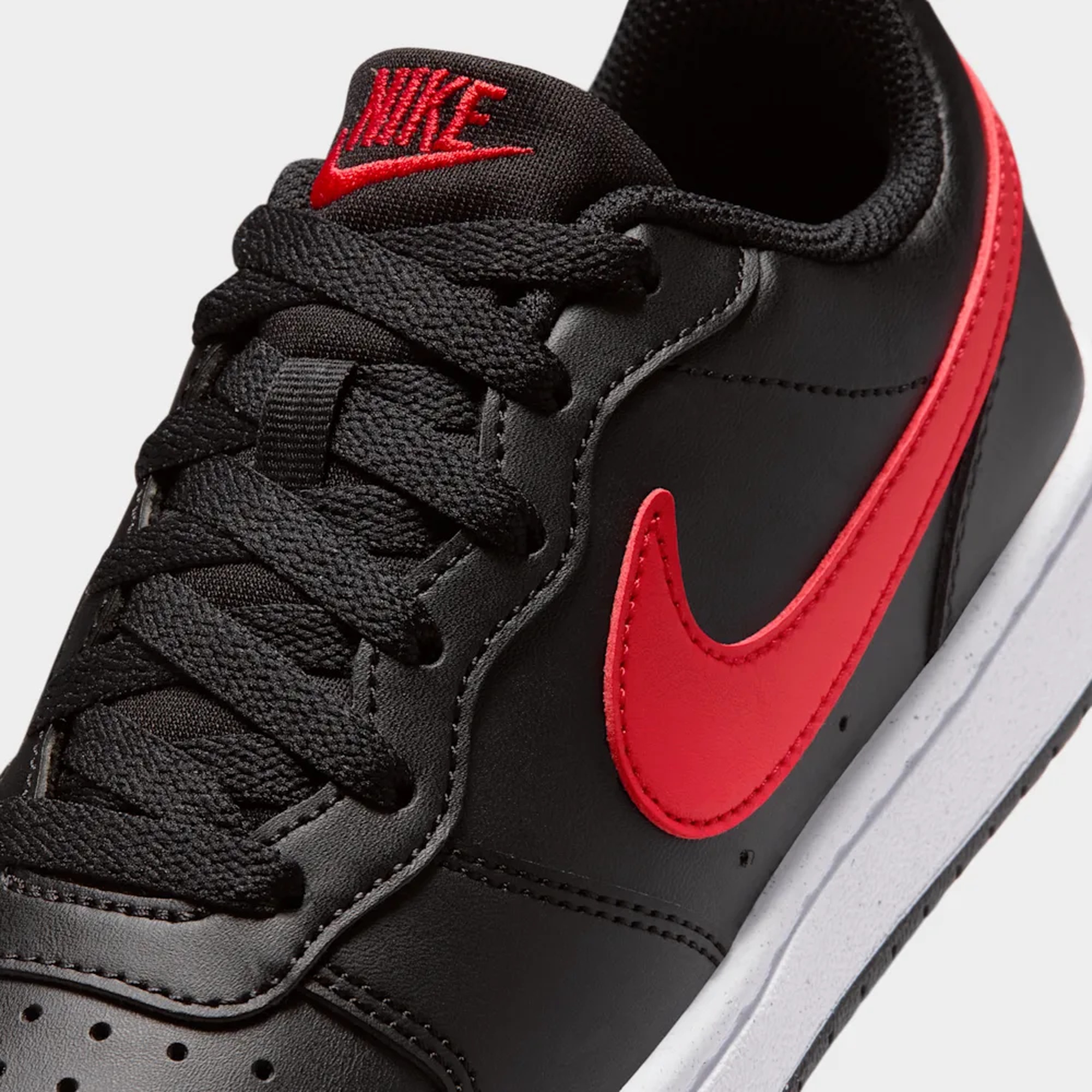 Nike Court Borough Low Recraft, NEGRO, hi-res