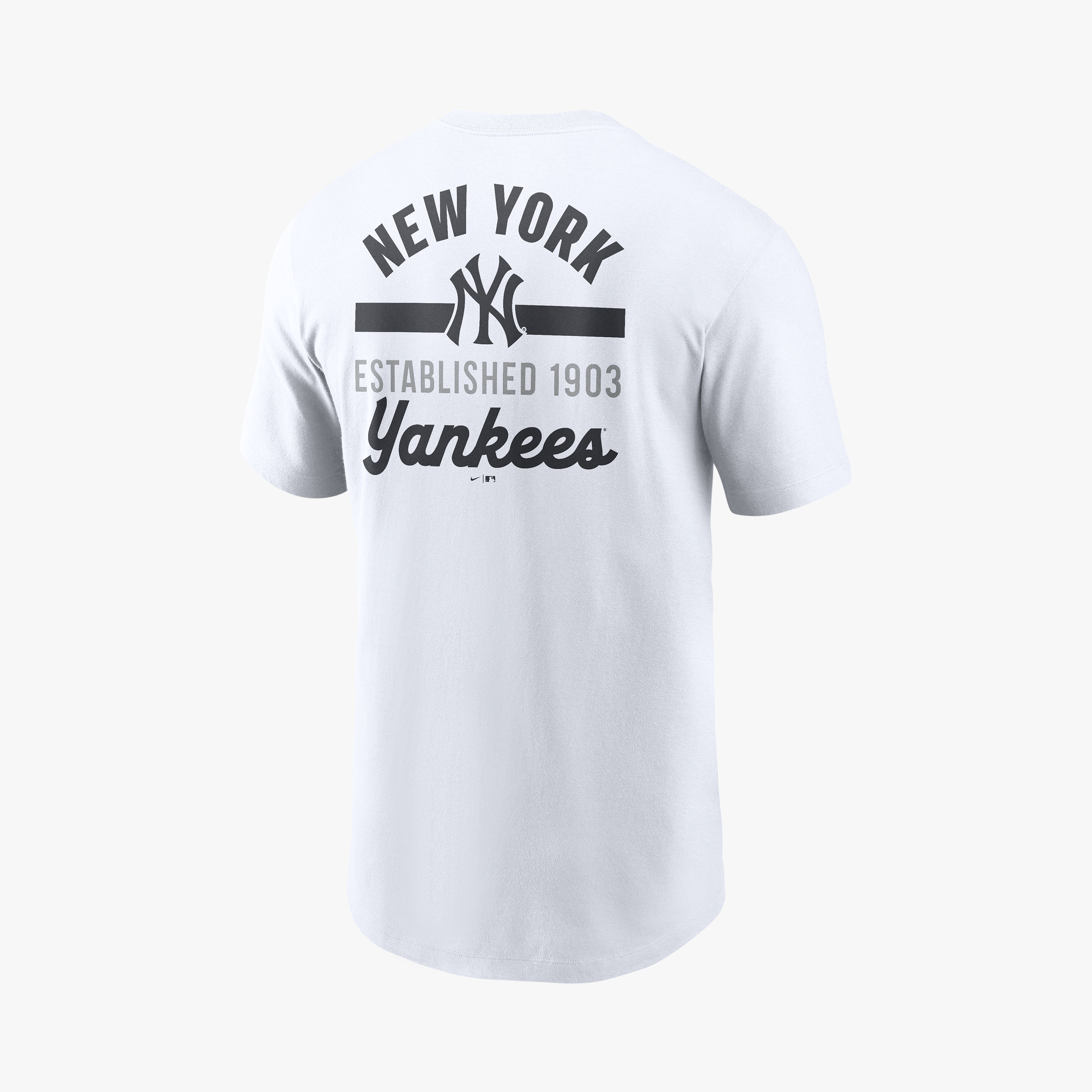 MLB Polera New York Yankees, BLANCO, hi-res